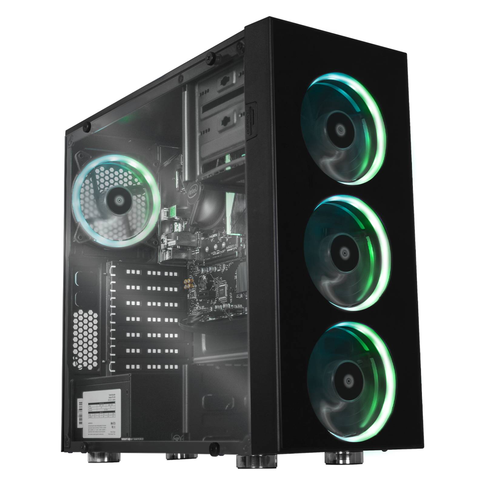 Xtreme PC Gaming Computadora Intel Core I7 10700 16GB SSD 480GB RGB WIFI 