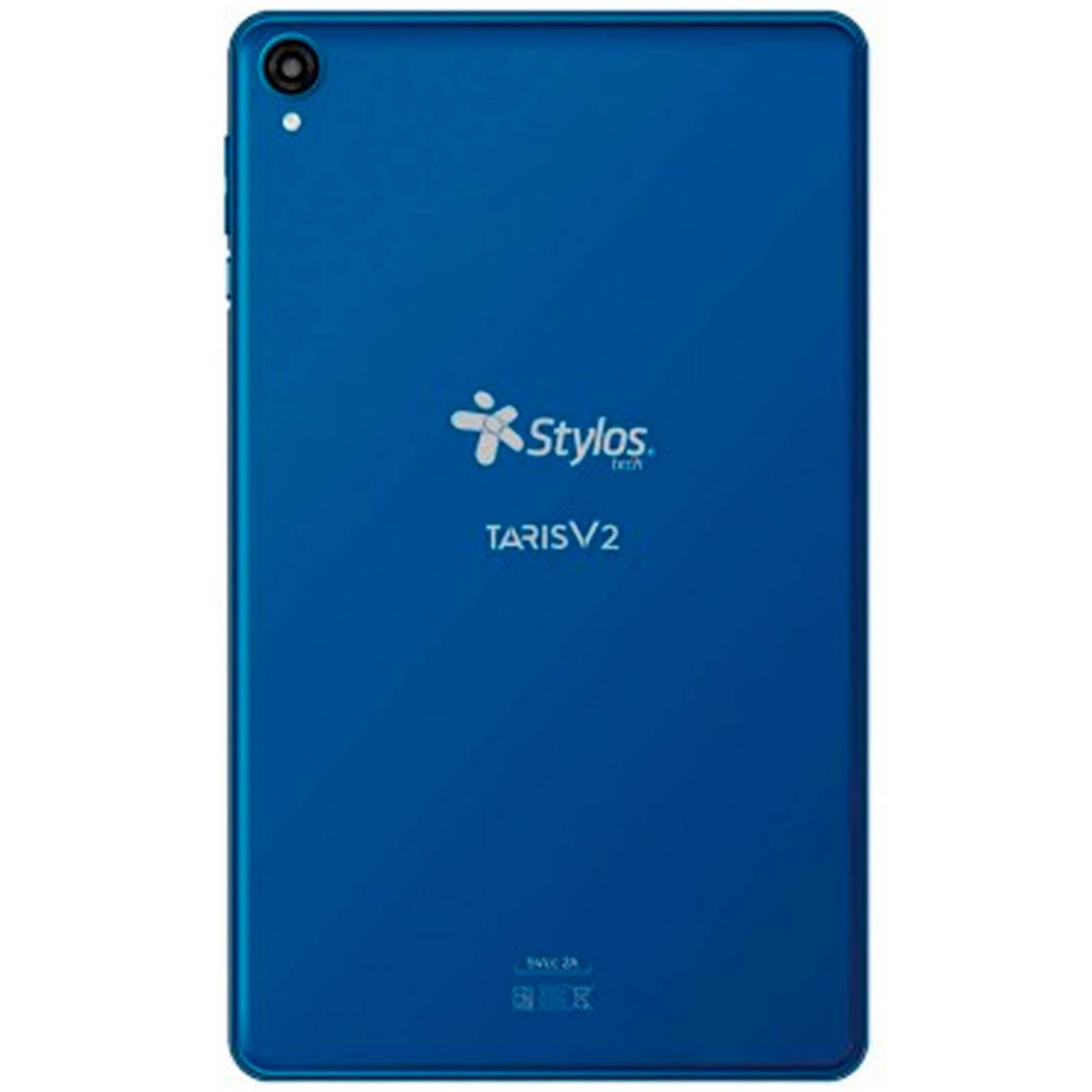 Tablet 8 STYLOS Taris V2 Quad Core 2GB 32GB WiFi Android 11 Funda TPU USB-C Azul STTA81A 