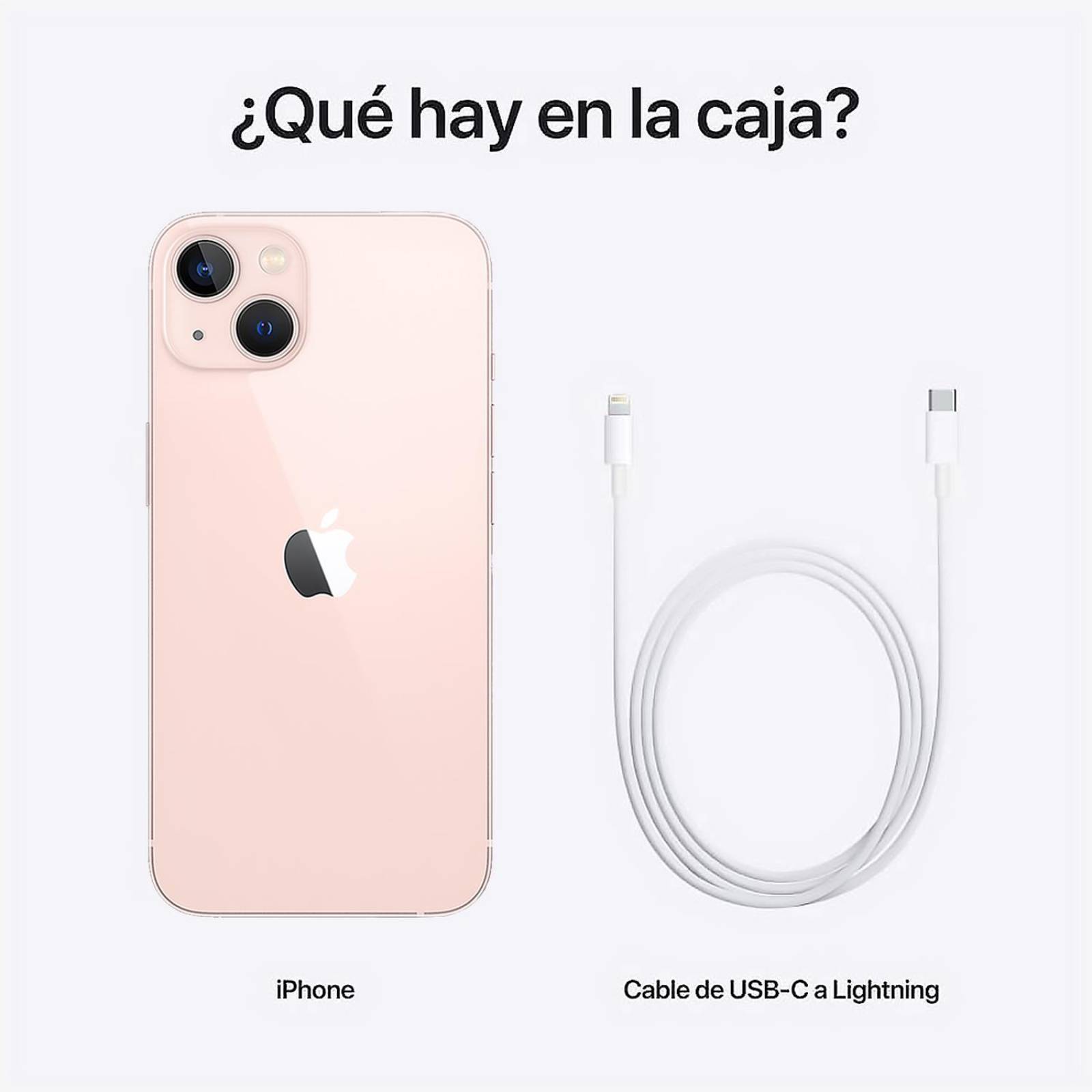 Celular APPLE iPhone 13 128GB OLED Retina XDR 6.1" Rosa Reacondicionado 