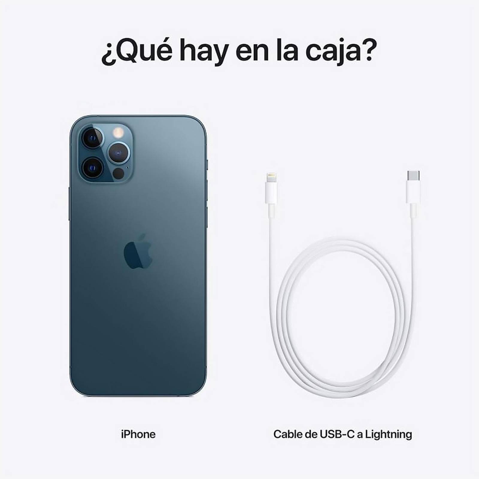 Celular APPLE iPhone 12 Pro 128GB OLED Retina XDR 6.1" Azul + Audifonos Reacondicionado 