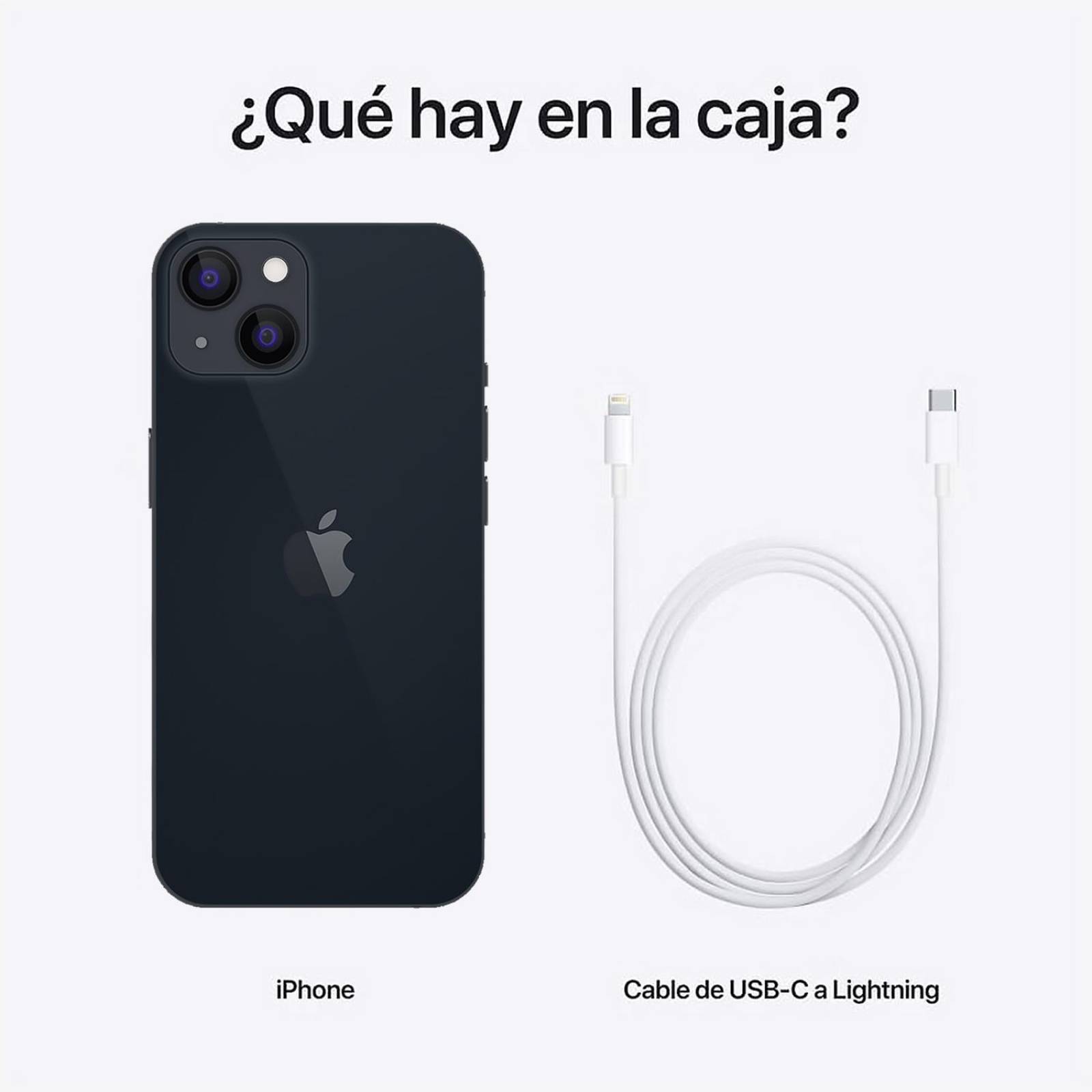 Celular Iphone 13 128gb Reacondicionado Negro Más Audífonos