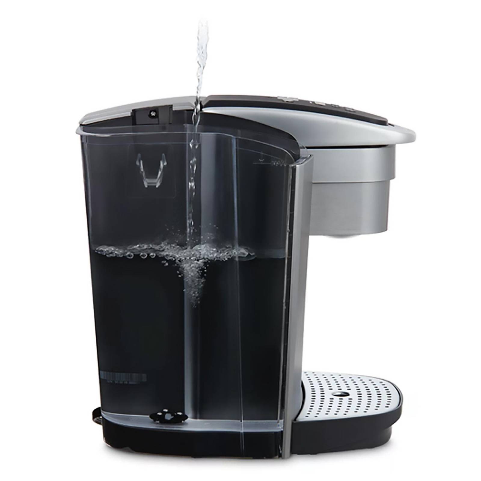 Cafetera KEURIG K-Elite 8 Tazas Bebidas Frias Calientes Plata 5000197492 