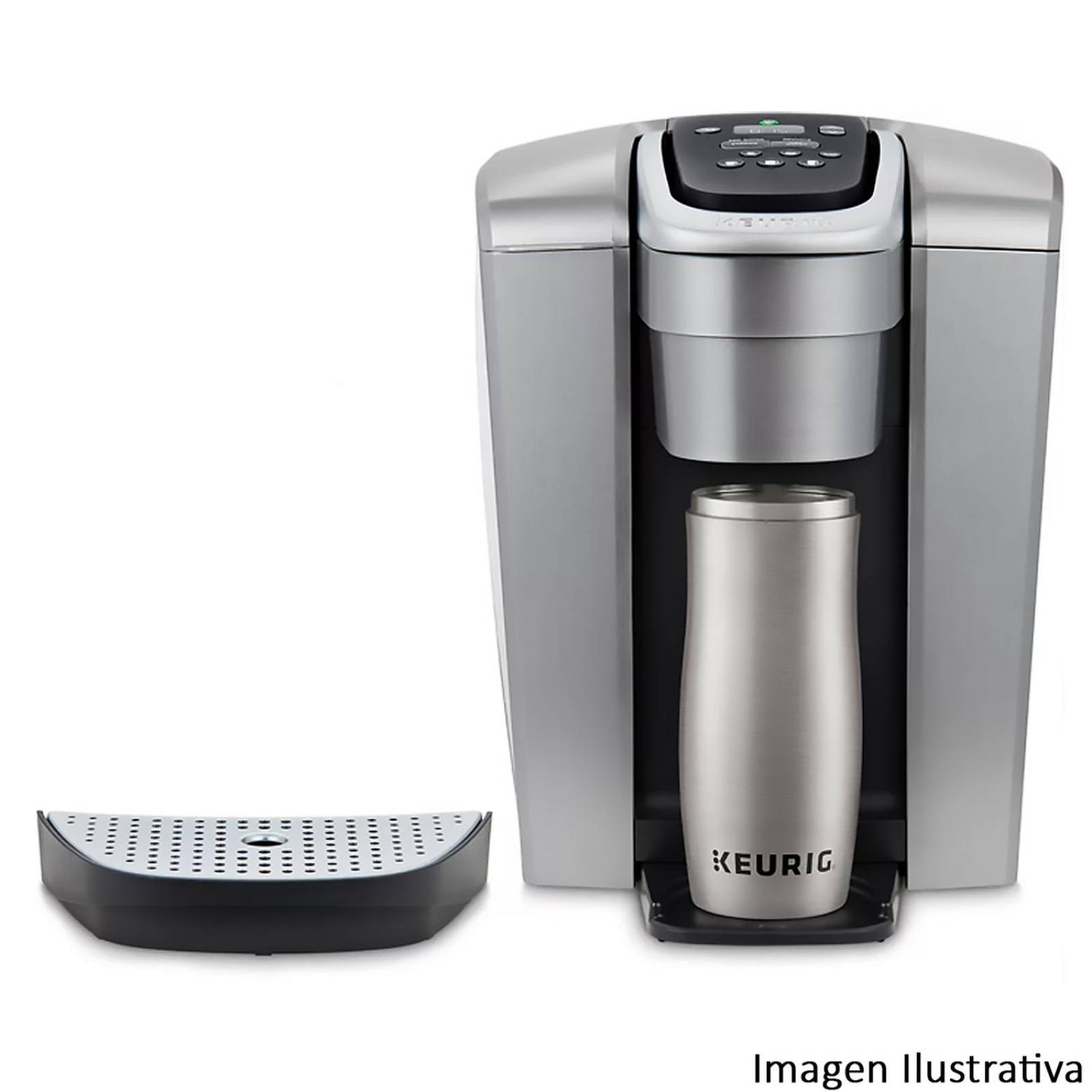 Cafetera KEURIG K-Elite 8 Tazas Bebidas Frias Calientes Plata 5000197492 