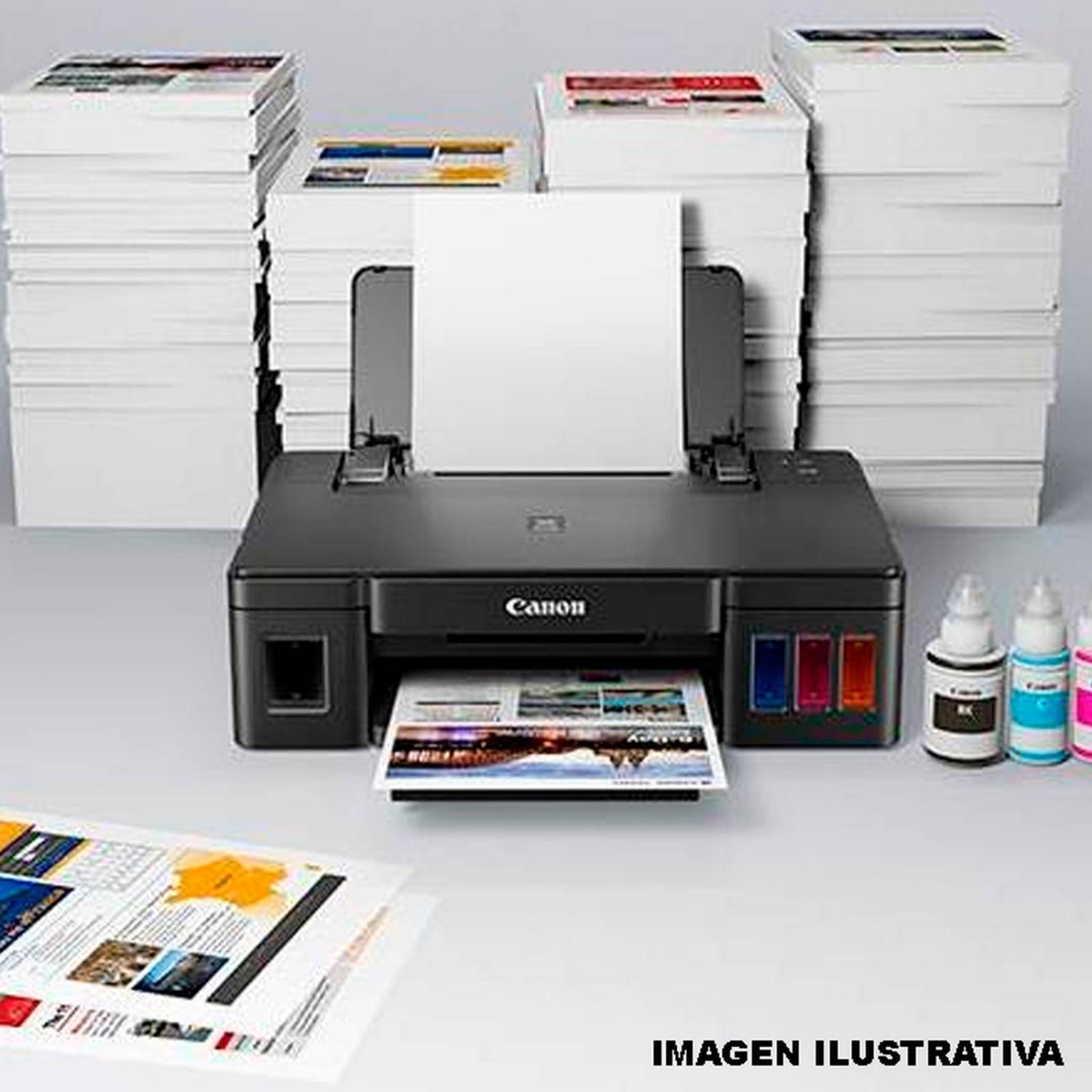 Impresora CANON Pixma G1110 Tinta Continua Color USB 2314C004AB Reacondicionado 