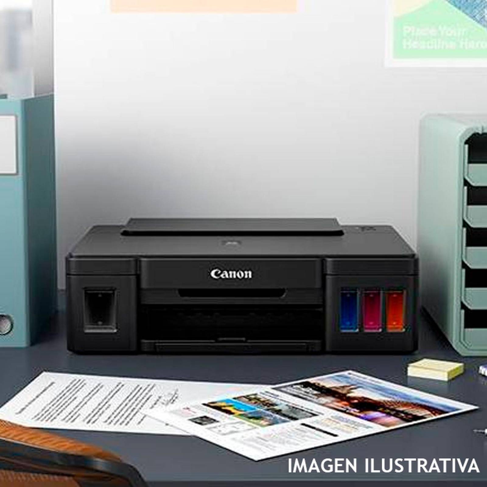 Impresora CANON Pixma G1110 Tinta Continua Color USB 2314C004AB Reacondicionado 