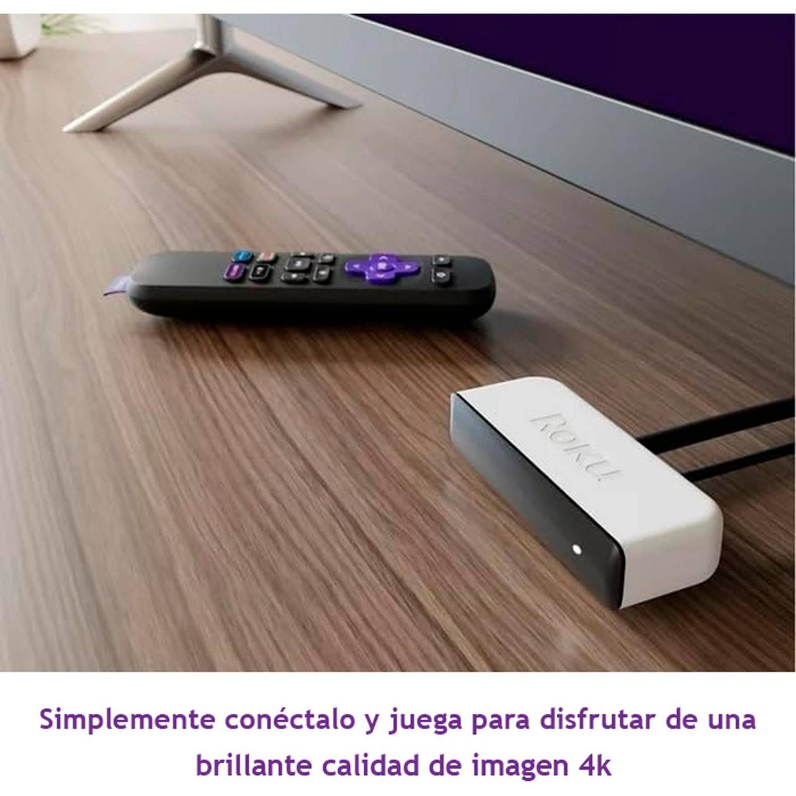 TV BOX ROKU Premiere Reproductor de Streaming 4K HDMI Wi-Fi 3920RW-SW