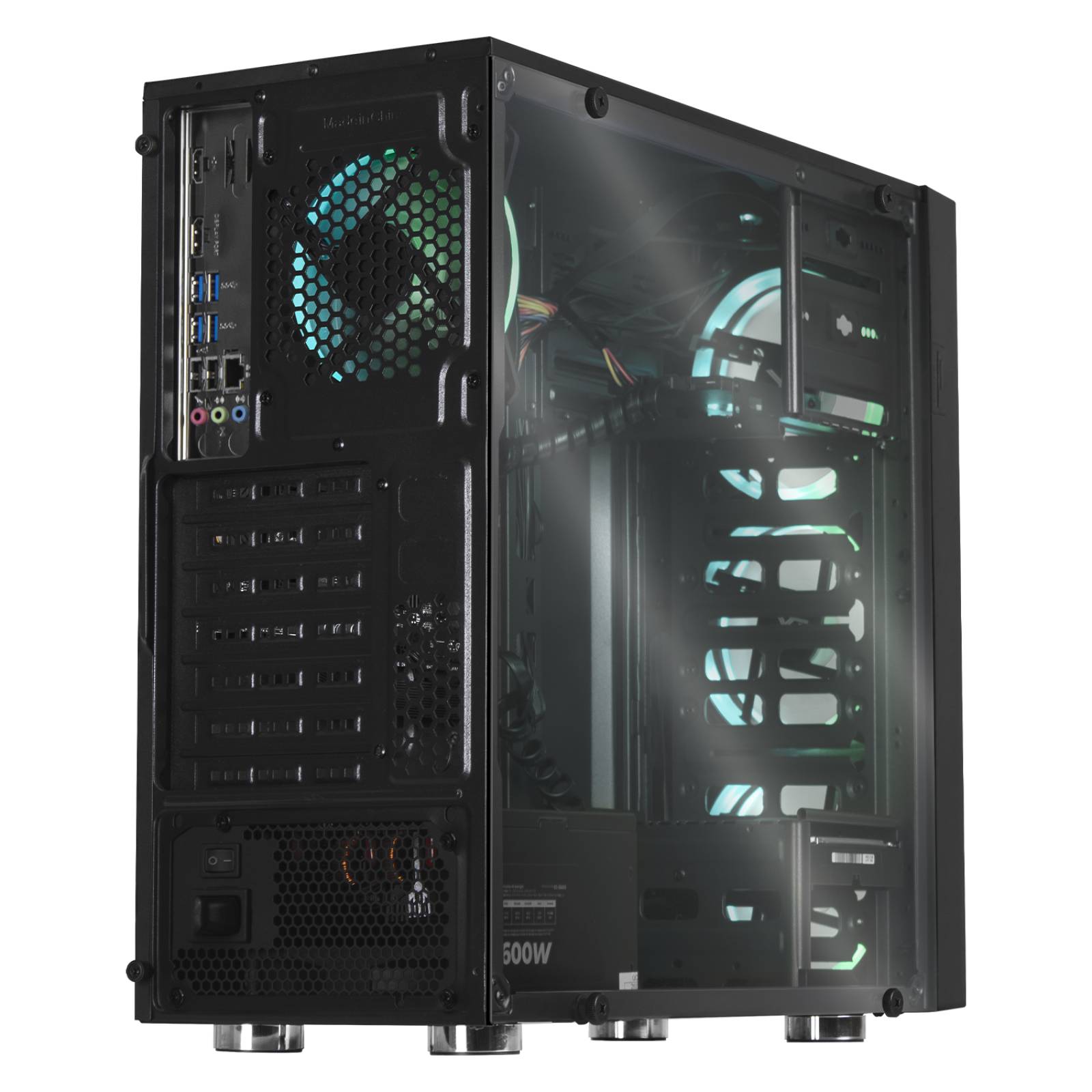 Xtreme PC Gaming AMD Radeon Vega Renoir Ryzen 7 5700G 16GB SSD 240GB 2TB WIFI Black 