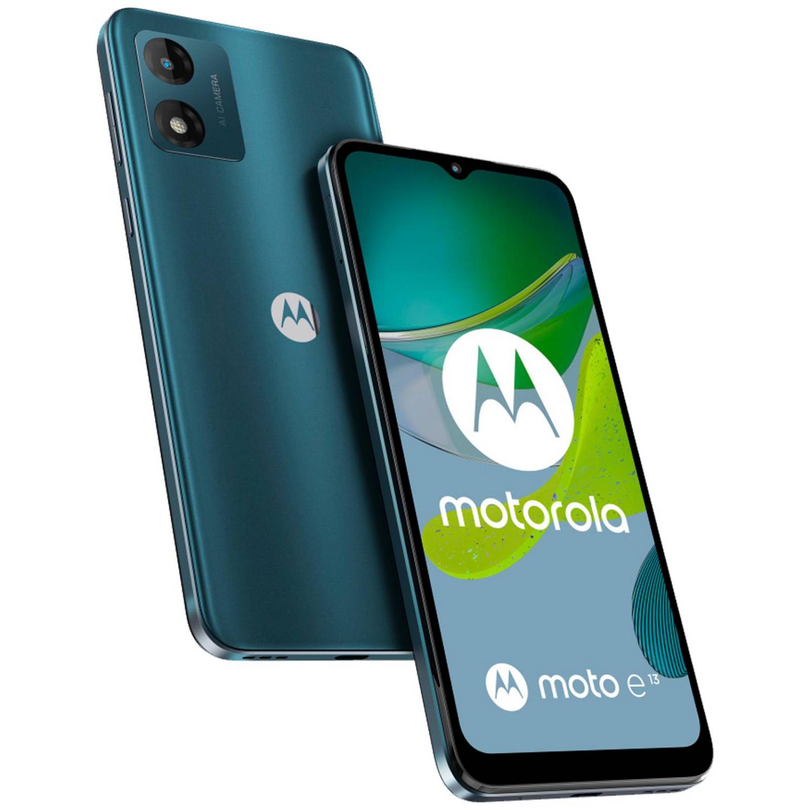 Celular MOTOROLA Moto E13 4G 2GB 64GB 6.5" 13MP Verde 