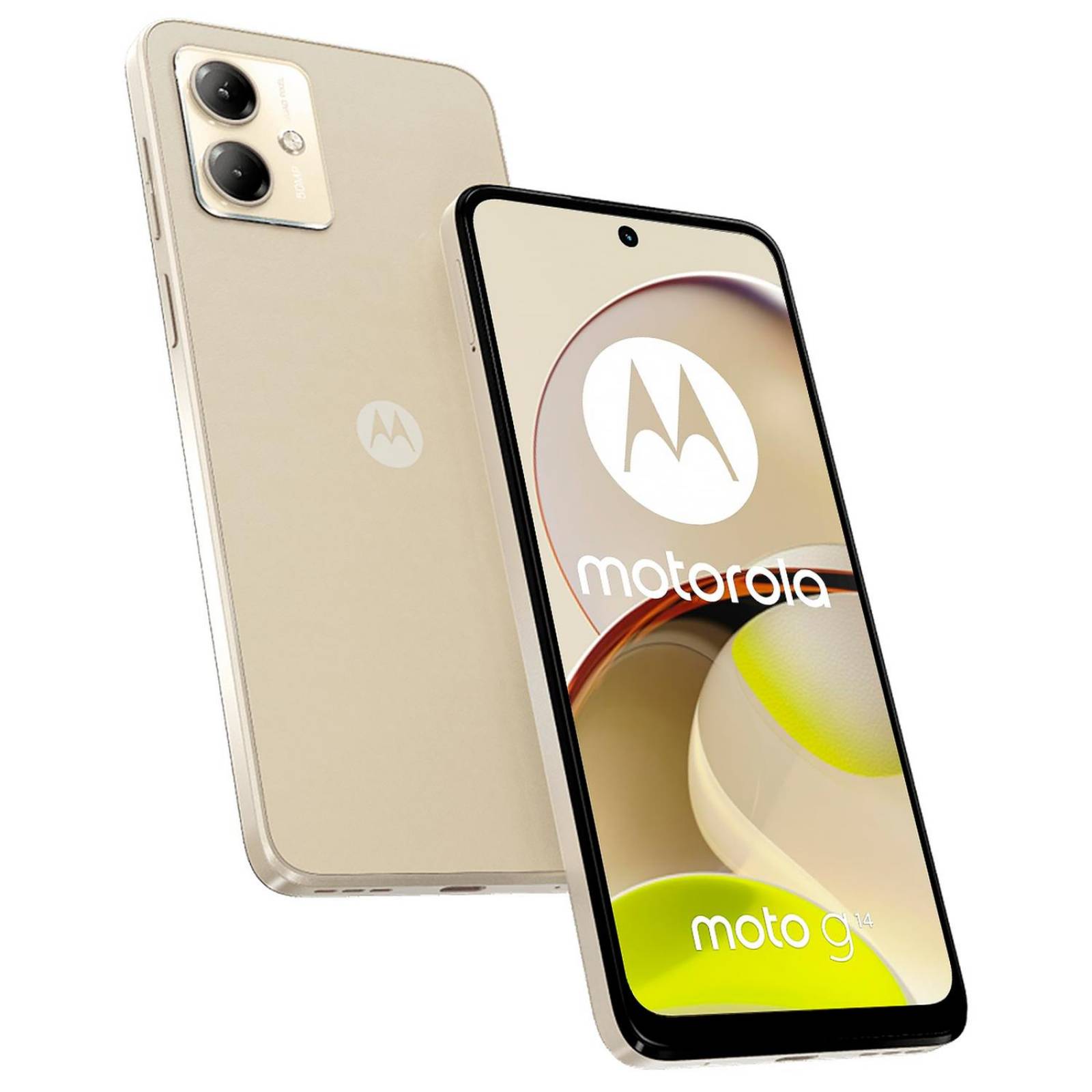 Celular MOTOROLA Moto G14 4G 4GB 128GB 6.5" FHD+ 60 Hz 50 MP Crema Internacional 