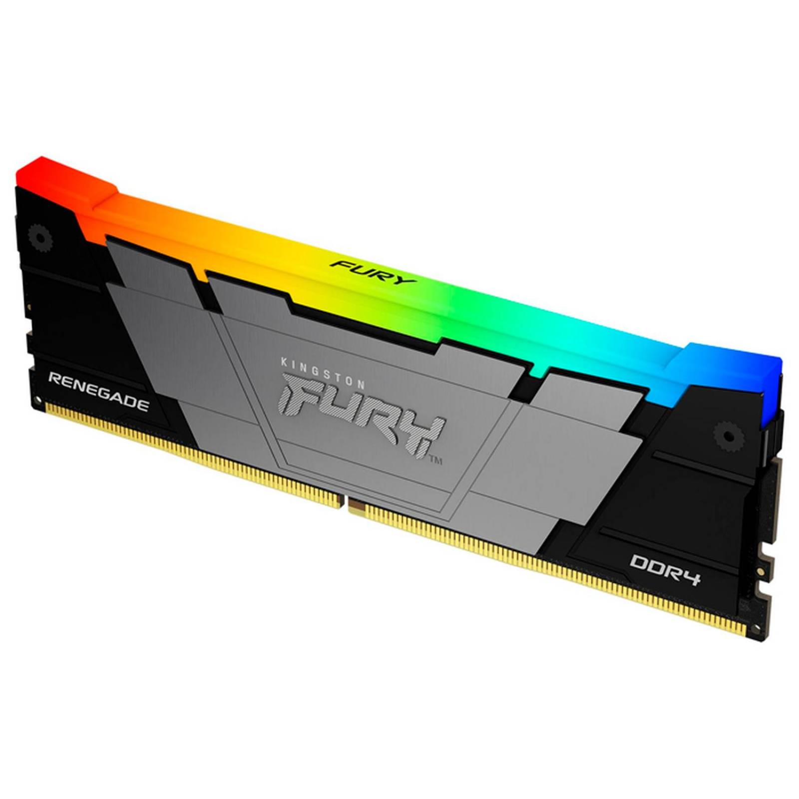 Memoria RAM DDR4 16GB 3200MHz KINGSTON FURY RENEGADE RGB 1x16GB Negro KF432C16RB12A/16 