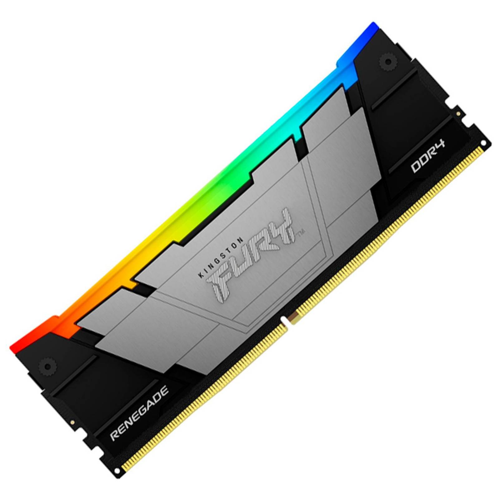 Memoria RAM DDR4 8GB 3200MHz KINGSTON FURY RENEGADE RGB Negro KF432C16RB2A/8 