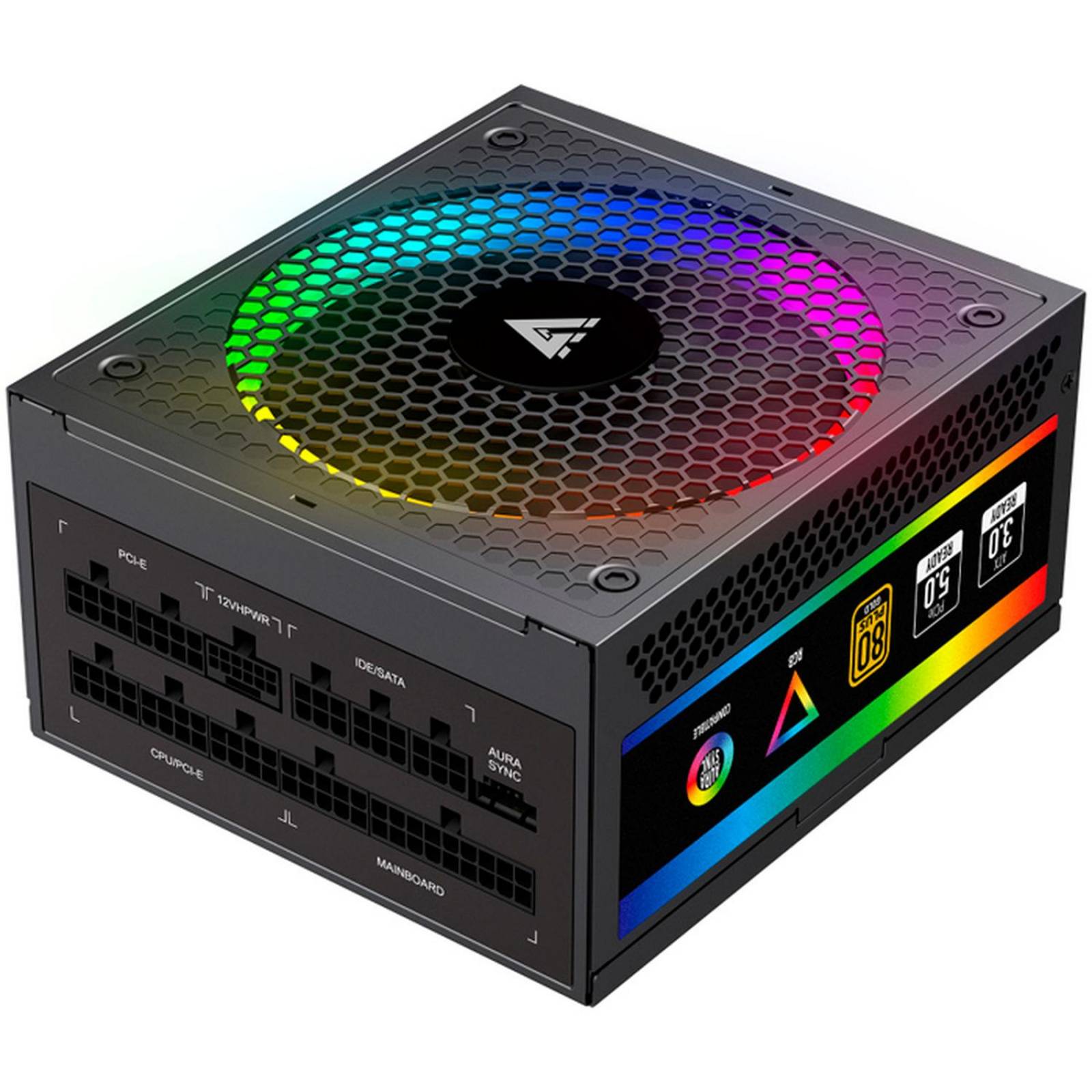 Fuente de Poder PC 1050W Gamer GAME FACTOR PSG1050 80 Plus Gold Modular