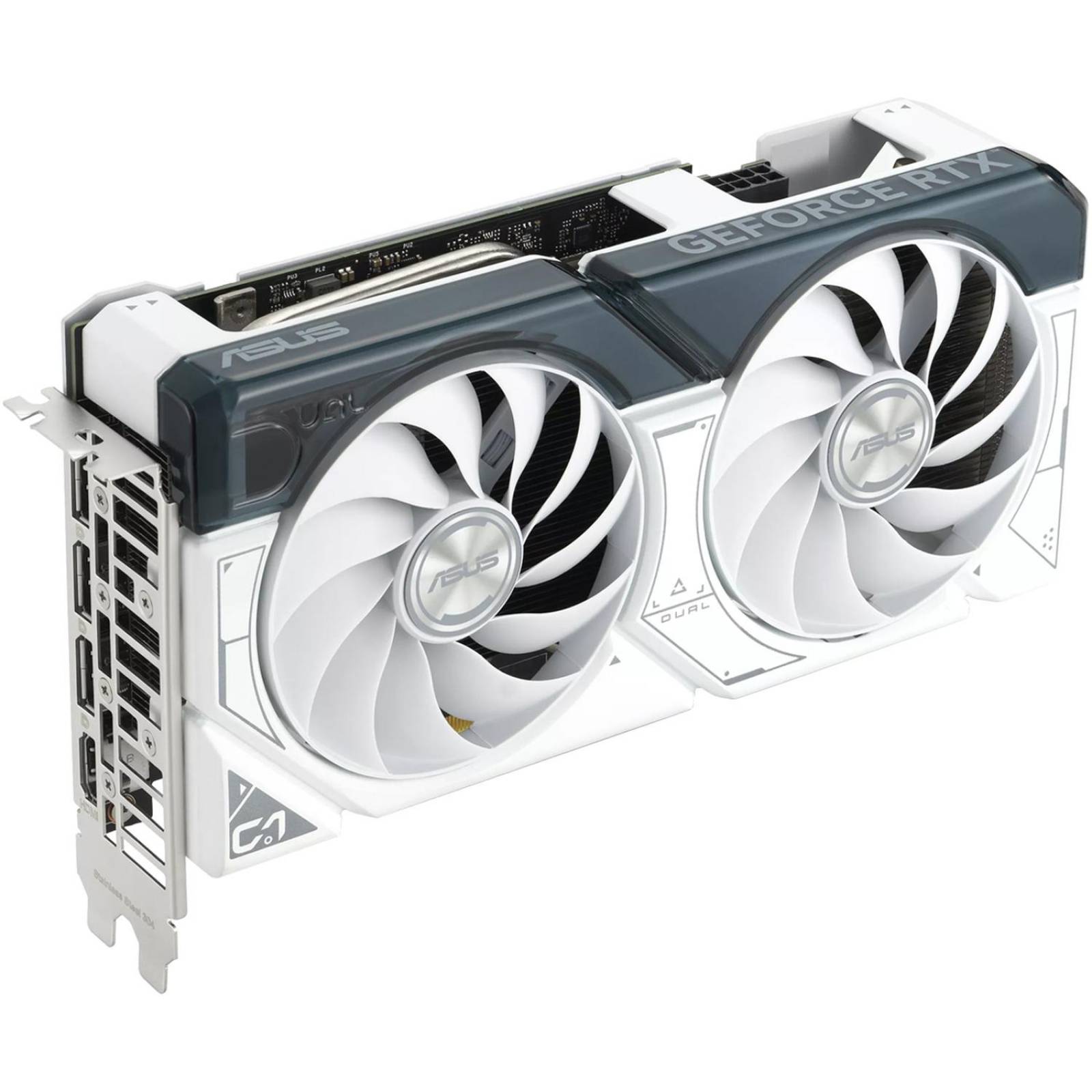 Tarjeta de Video ASUS Dual GeForce RTX 4060 Ti White Edition 8GB GDDR6 DUAL-RTX4060TI-8G-WHITE 