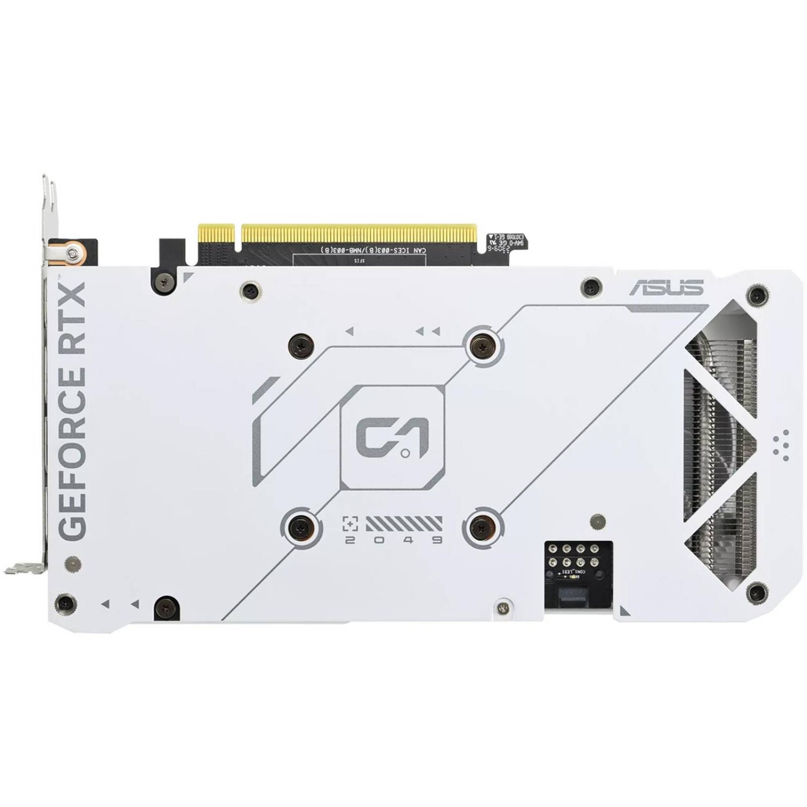 Tarjeta de Video ASUS Dual GeForce RTX 4060 Ti White Edition 8GB GDDR6 DUAL-RTX4060TI-8G-WHITE 