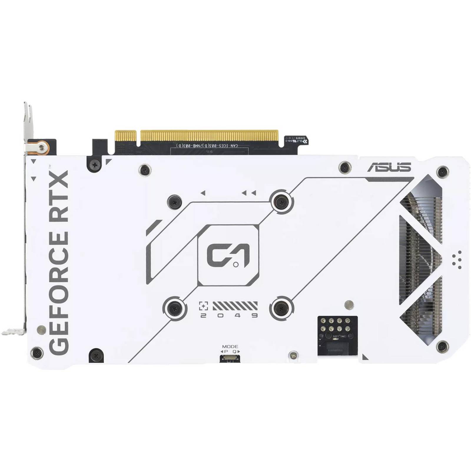 Tarjeta de Video ASUS Dual GeForce RTX 4060 White OC Edition 8GB GDDR6 DUAL-RTX4060-O8G-WHITE 