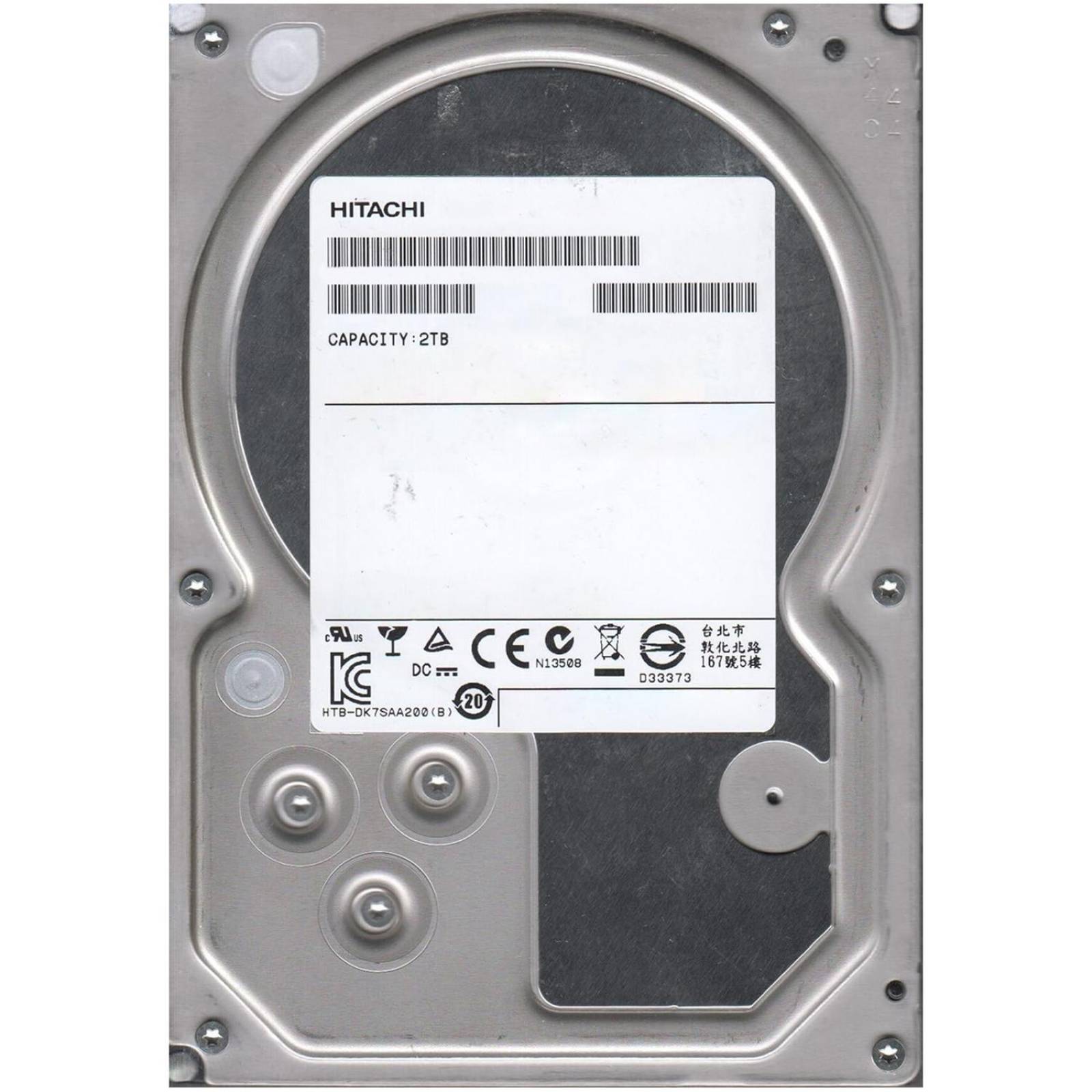 Disco Duro Interno 2TB HITACHI HUA722020ALA331 3.5 SATA III 7200RPM Reacondicionado