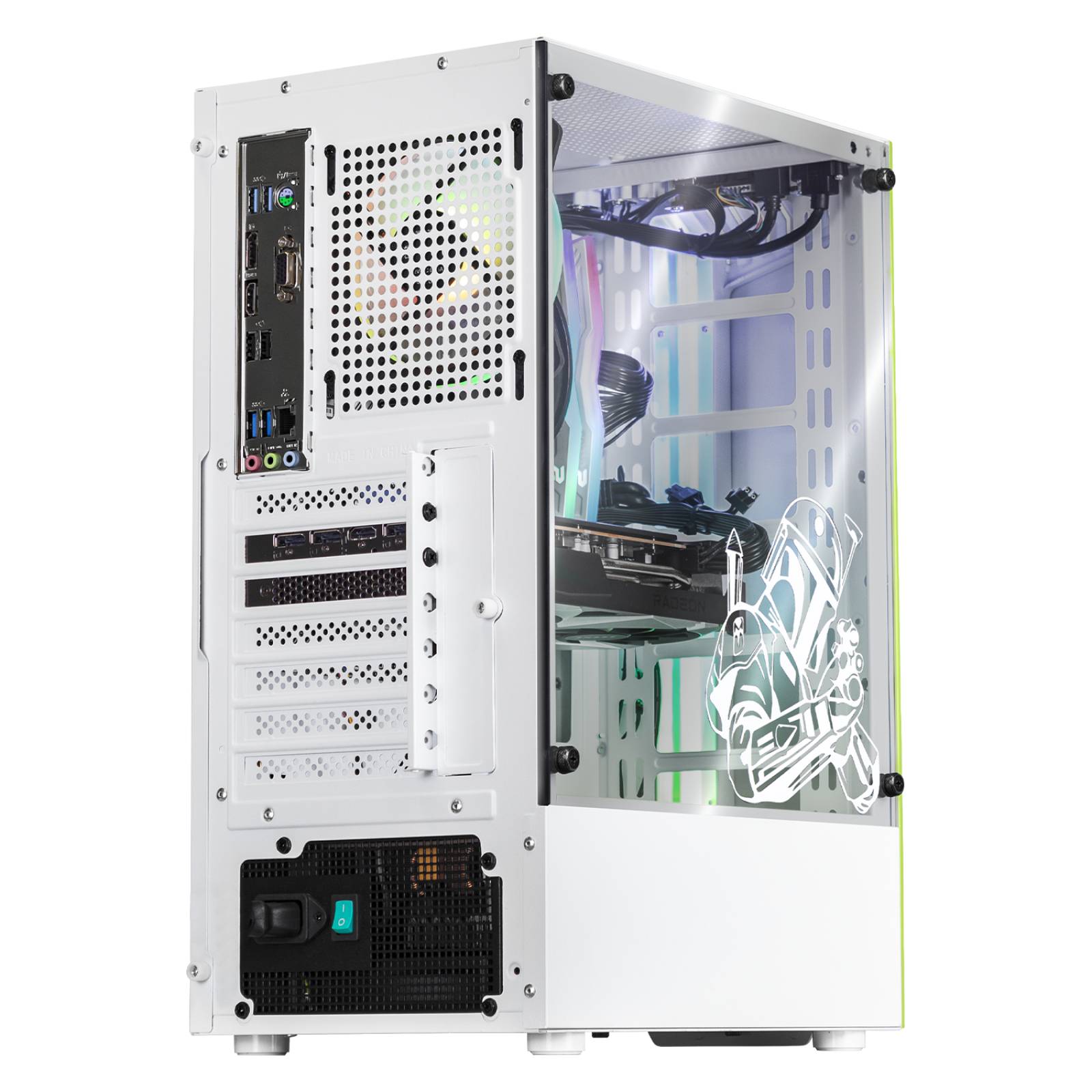 Xtreme PC Gaming AMD Radeon RX 6650 XT Ryzen 7 5700G 32GB SSD 500GB 3TB WIFI Mandalorian