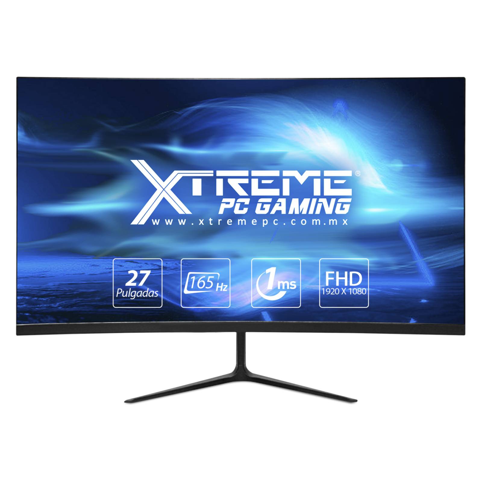 Xtreme PC Gaming Geforce GTX 1650 Core I5 10400F 16GB SSD 500GB Monitor 27 165Hz WIFI White Air 