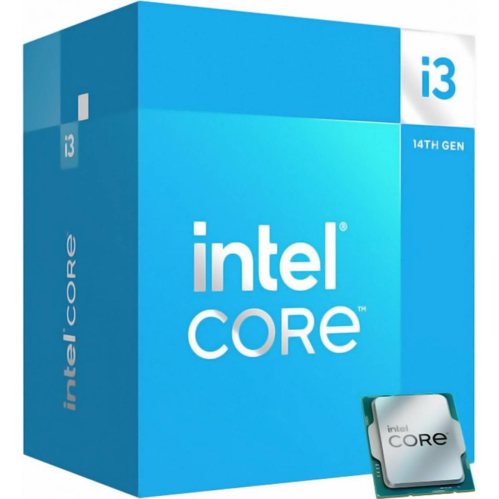 Procesador INTEL Core i3 14100 3.5GHz 4 Core LGA1700 BX8071514100 
