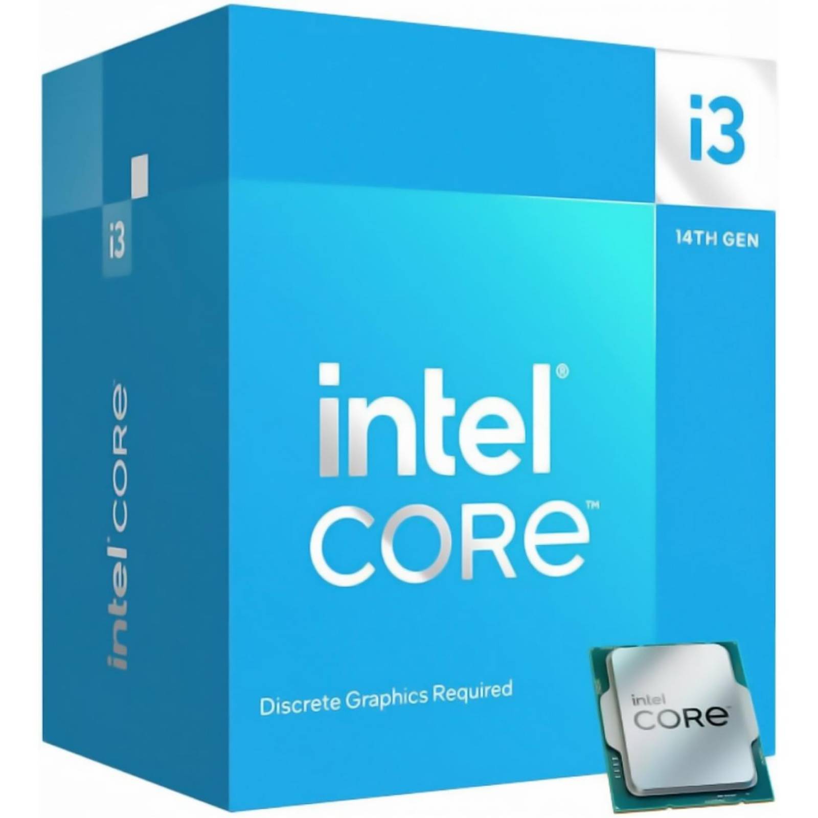 Procesador INTEL Core i3 14100F 3.5GHz 4 Core LGA1700 BX8071514100F 