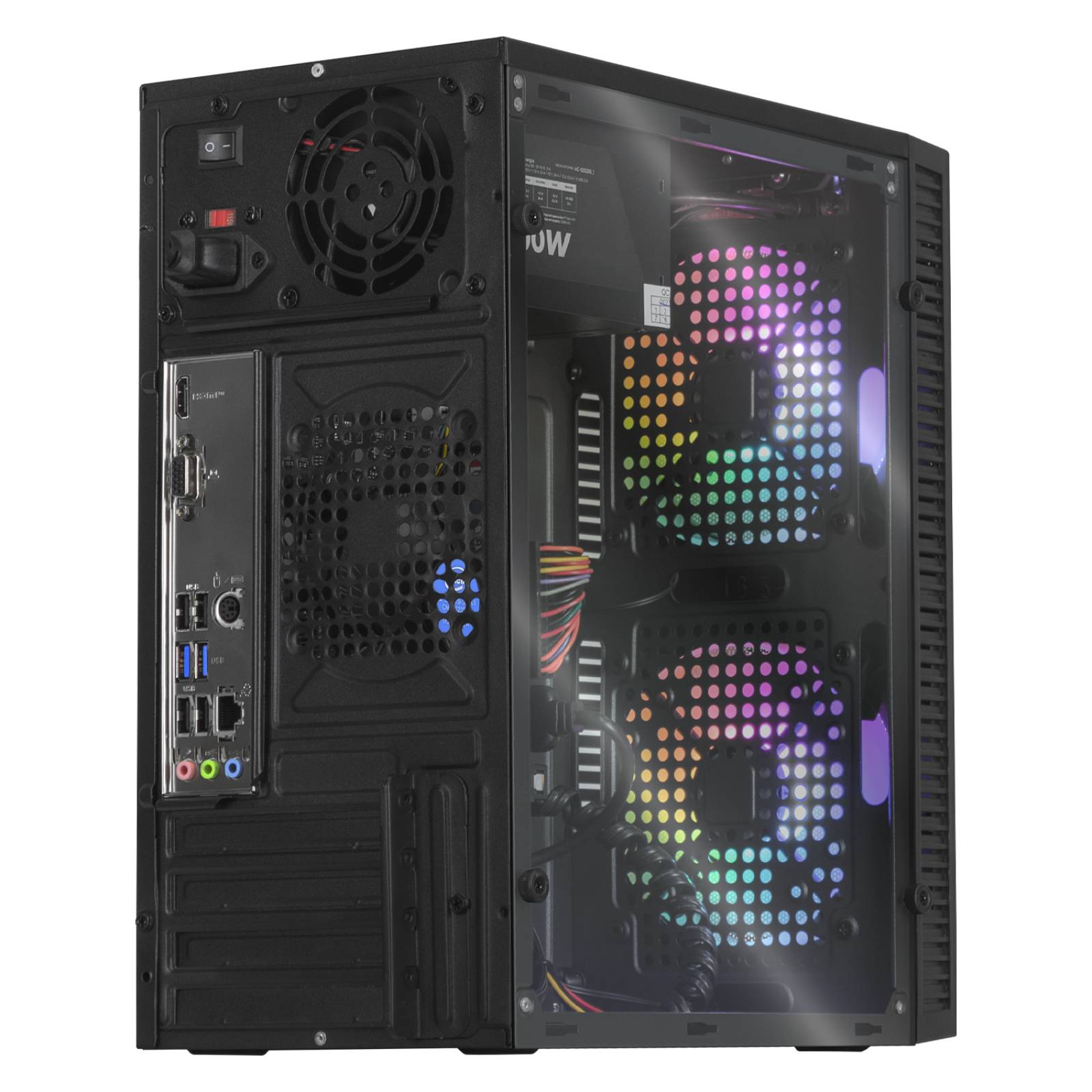 Xtreme PC Gaming Computadora Intel Core I5 10400 8GB SSD 240GB WIFI Black