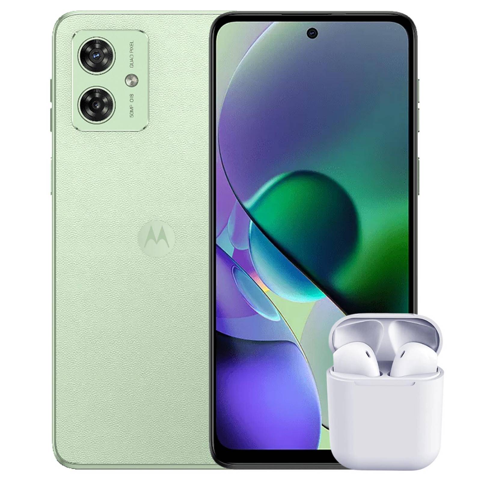 Celular MOTOROLA Moto G54 5G 8GB 256GB 6.5" FHD+ 120 Hz 50 MP Verde + Audifonos Internacional 