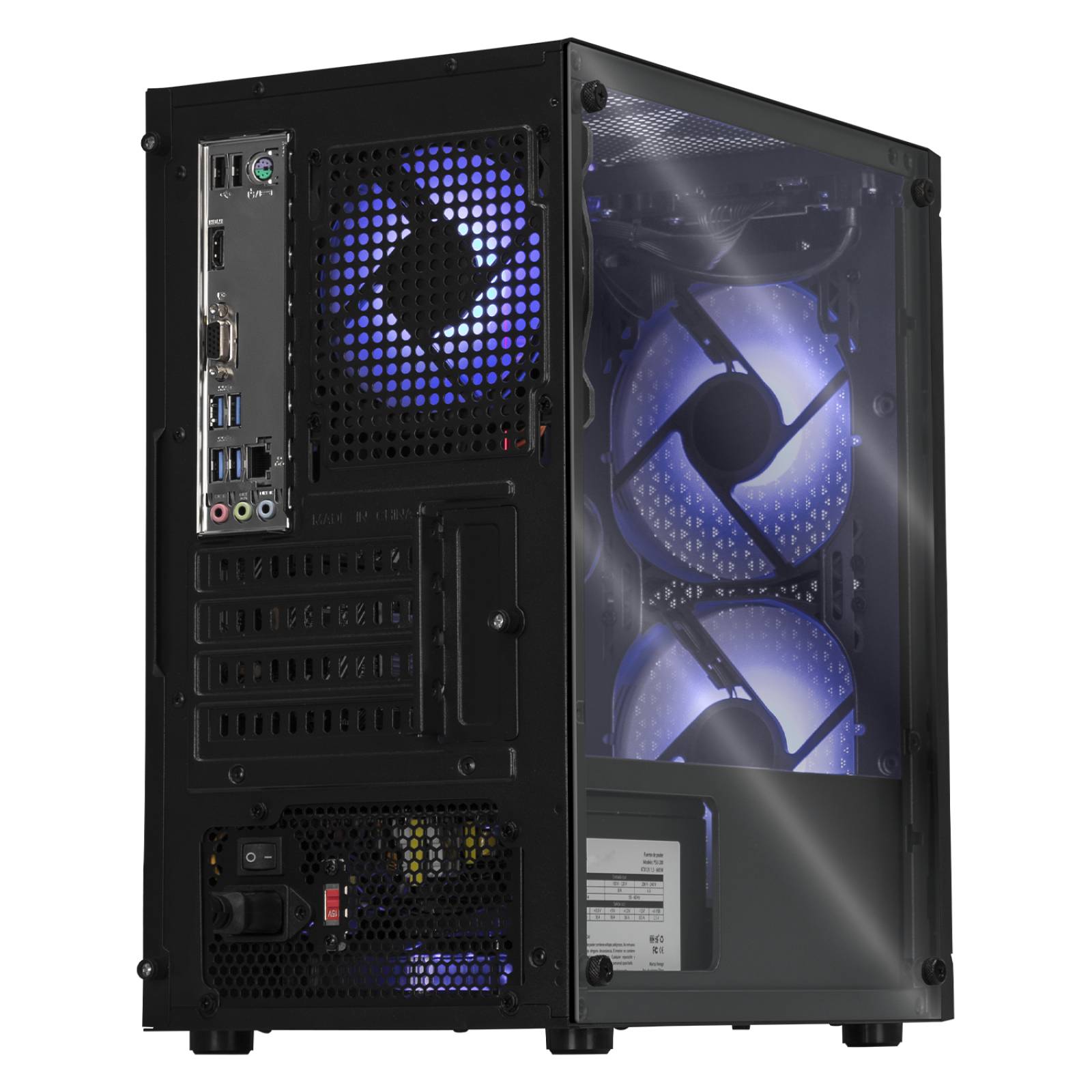 Xtreme PC Gaming Intel Core I7 10700 16GB SSD 480GB Monitor 27 WIFI Black 
