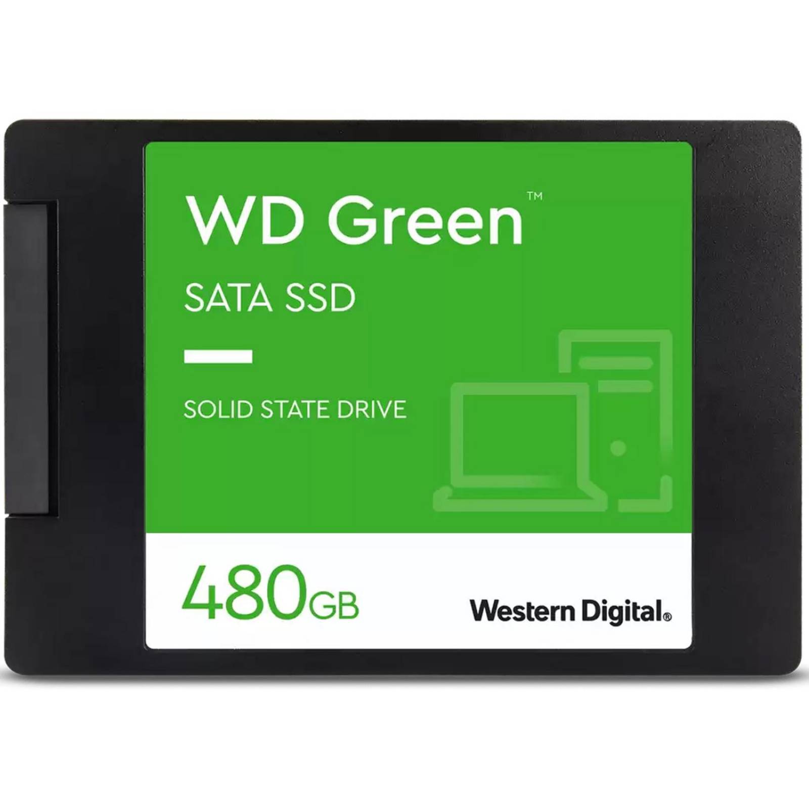 Unidad de Estado Solido SSD 2.5 480GB WESTERN DIGITAL Green SATA III 545 MB/s WDS480G3G0A 