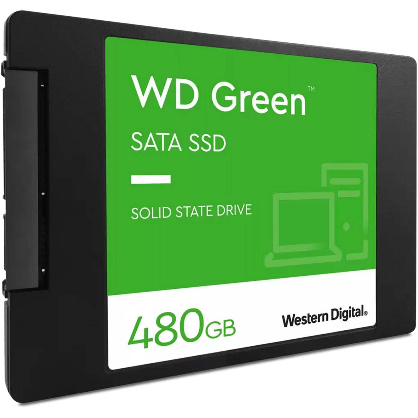 Unidad de Estado Solido SSD 2.5 480GB WESTERN DIGITAL Green SATA III 545 MB/s WDS480G3G0A 