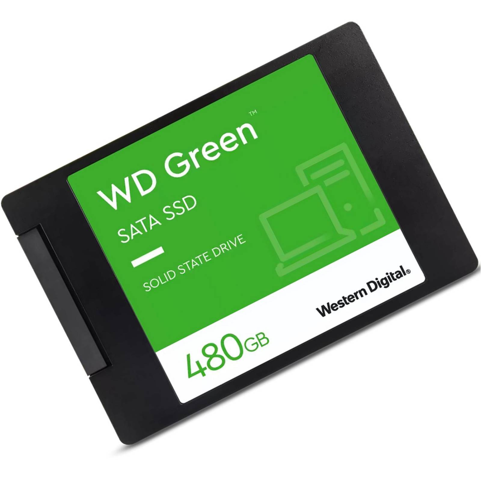 Unidad de Estado Solido SSD 2.5 480GB WESTERN DIGITAL Green SATA III 545 MB/s WDS480G3G0A 