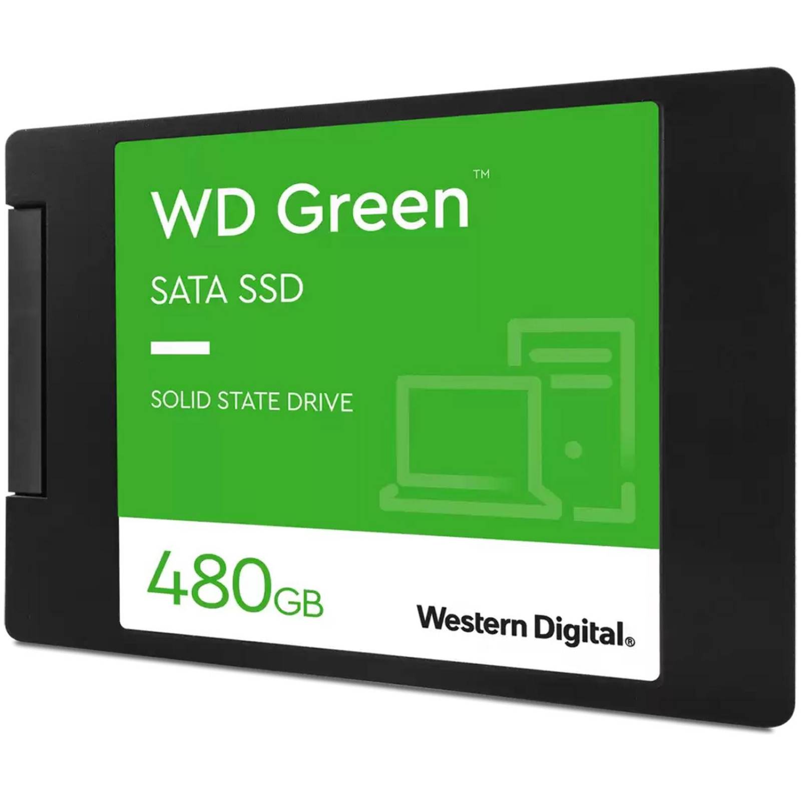 Unidad de Estado Solido SSD 2.5 480GB WESTERN DIGITAL Green SATA III 545 MB/s WDS480G3G0A 