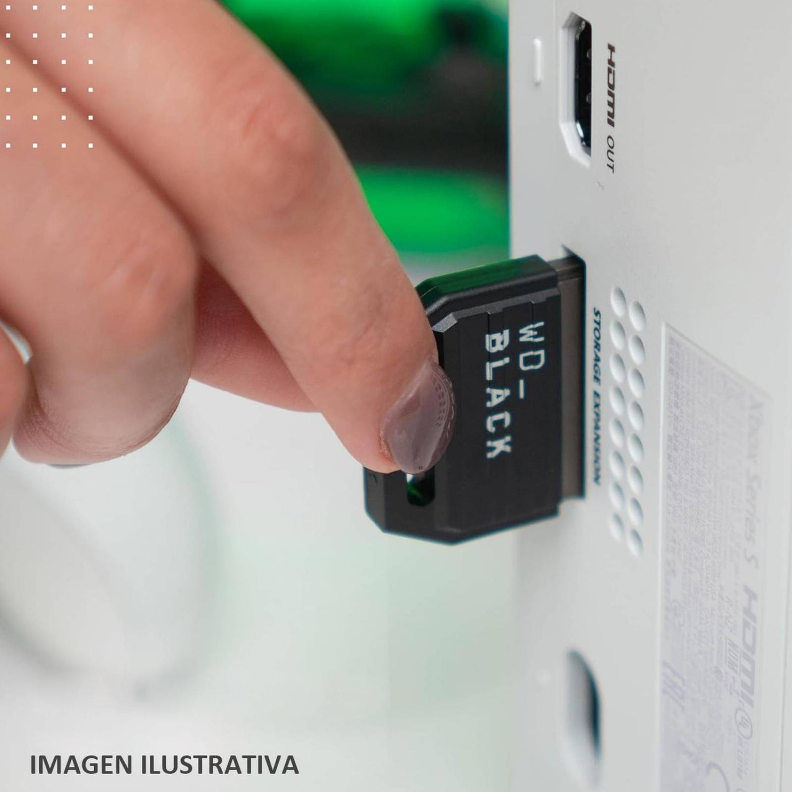 Tarjeta de Expansion SSD 512GB WD_BLACK C50 XBOX Series X|S WDBMPH5120ANC-WCSN 