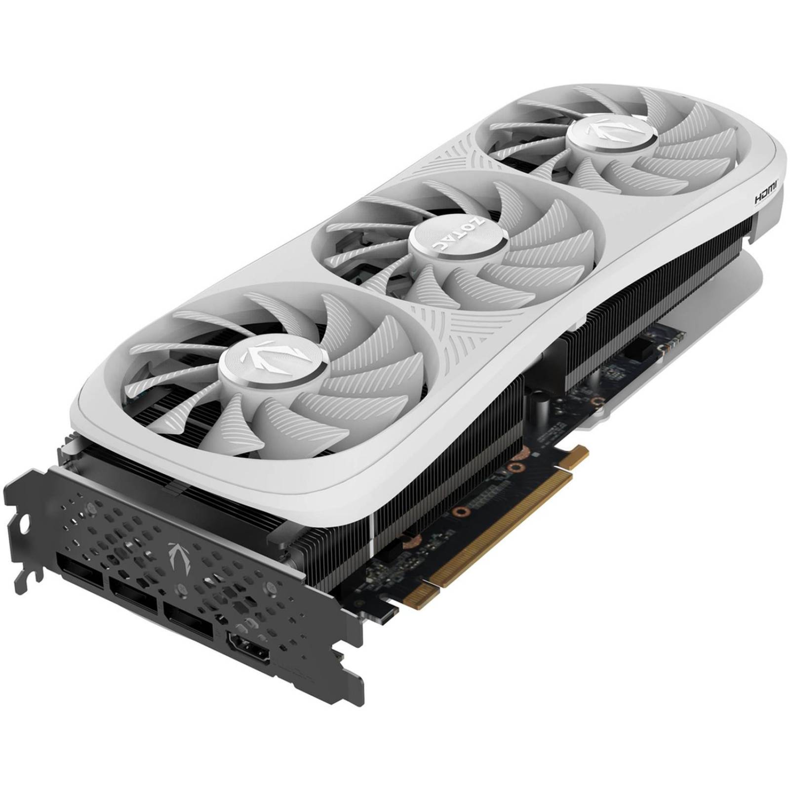 Tarjeta de Video ZOTAC GAMING GeForce RTX 4070 Ti SUPER Trinity OC White Edition 16GB GDDR6X 