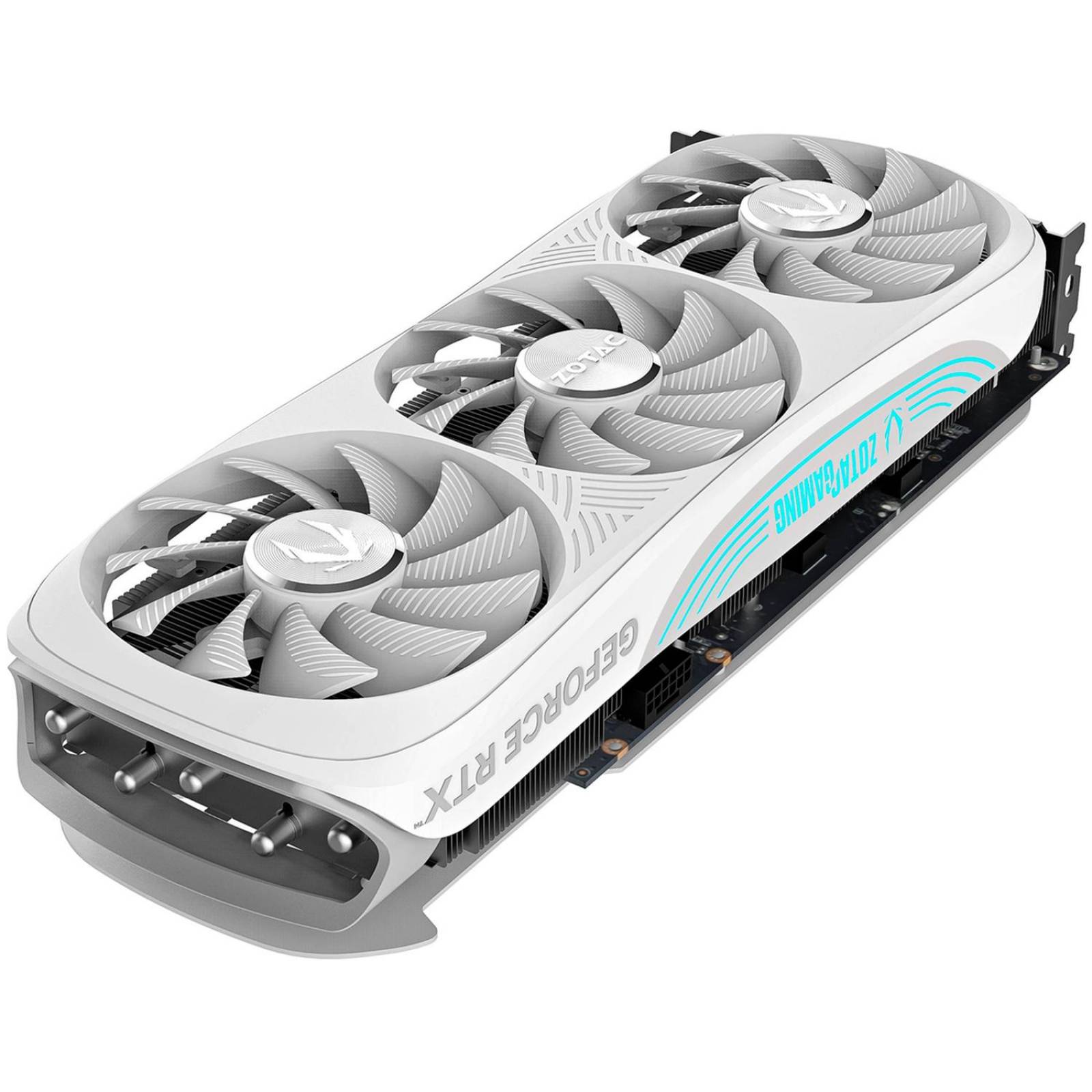Tarjeta de Video ZOTAC GAMING GeForce RTX 4070 Ti SUPER Trinity OC White Edition 16GB GDDR6X 