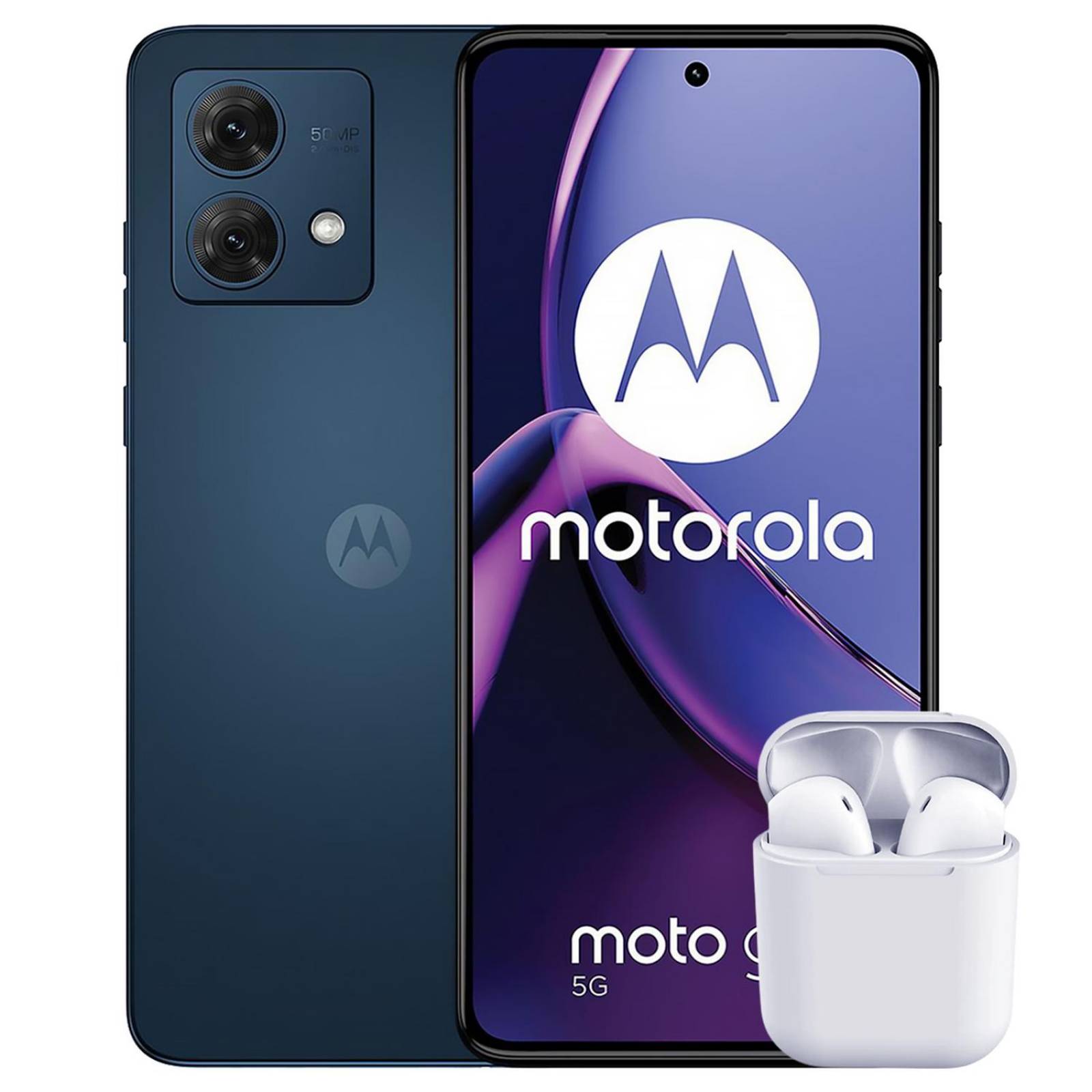 Celular MOTOROLA Moto G84 5G 12GB 256GB 6.5" FHD+ 120 Hz 50 MP Azul + Audifonos