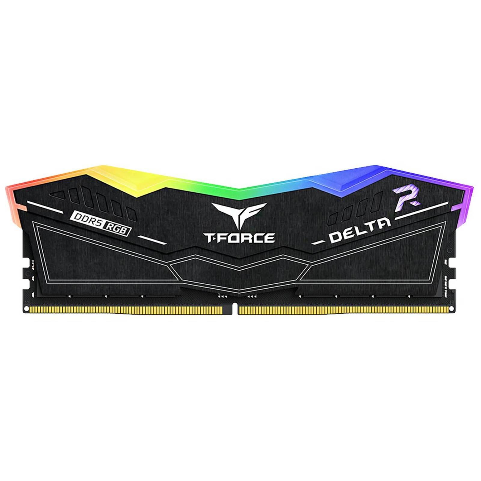 Memoria RAM DDR5 32GB 6000MT/s TEAMGROUP T-FORCE DELTA RGB 1x32GB Negro FF3D532G6000HC38A01