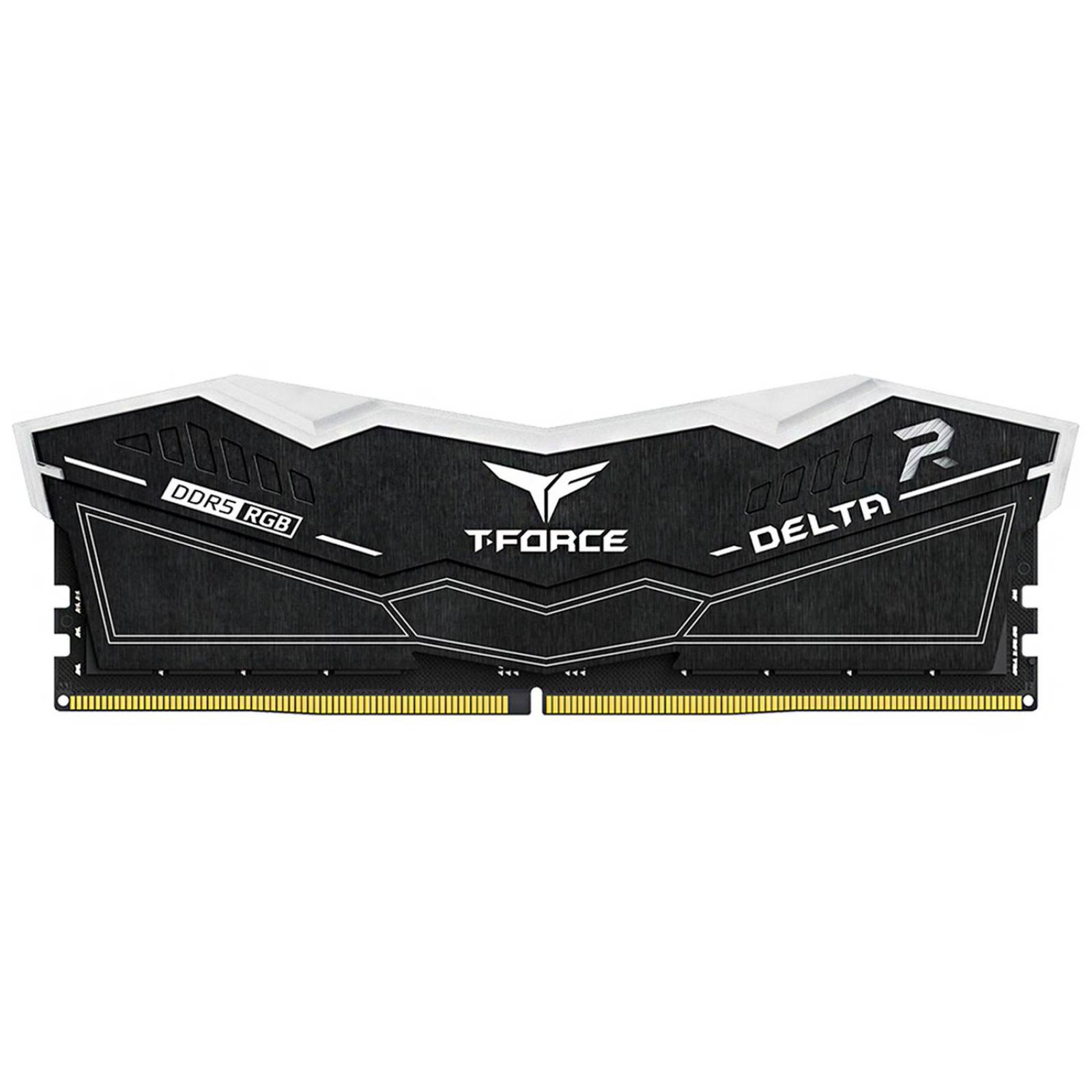 Memoria RAM DDR5 32GB 6000MT/s TEAMGROUP T-FORCE DELTA RGB 1x32GB Negro FF3D532G6000HC38A01