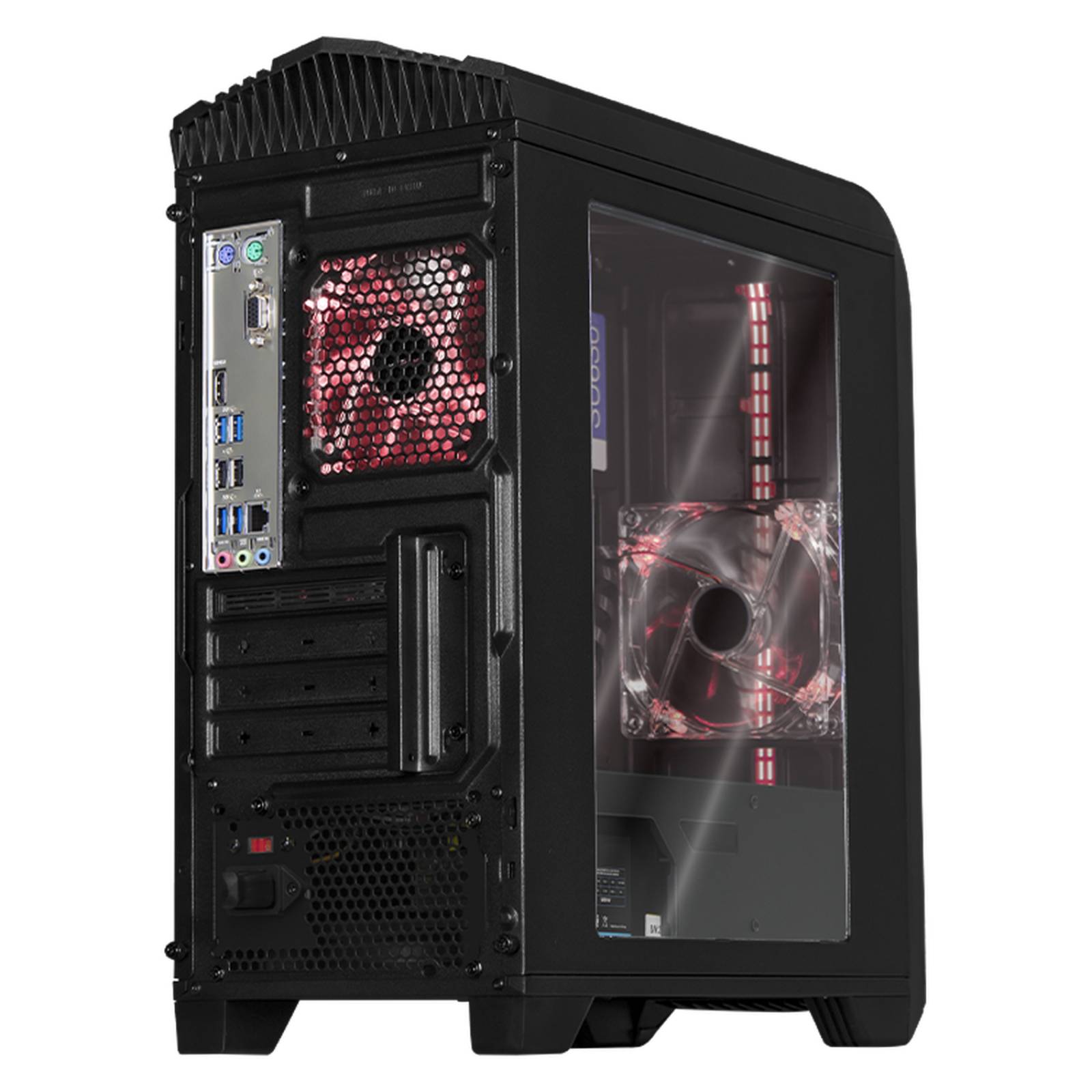 Xtreme PC Gaming AMD Radeon Vega Ryzen 3 3200G 16GB SSD 240GB WIFI Red 