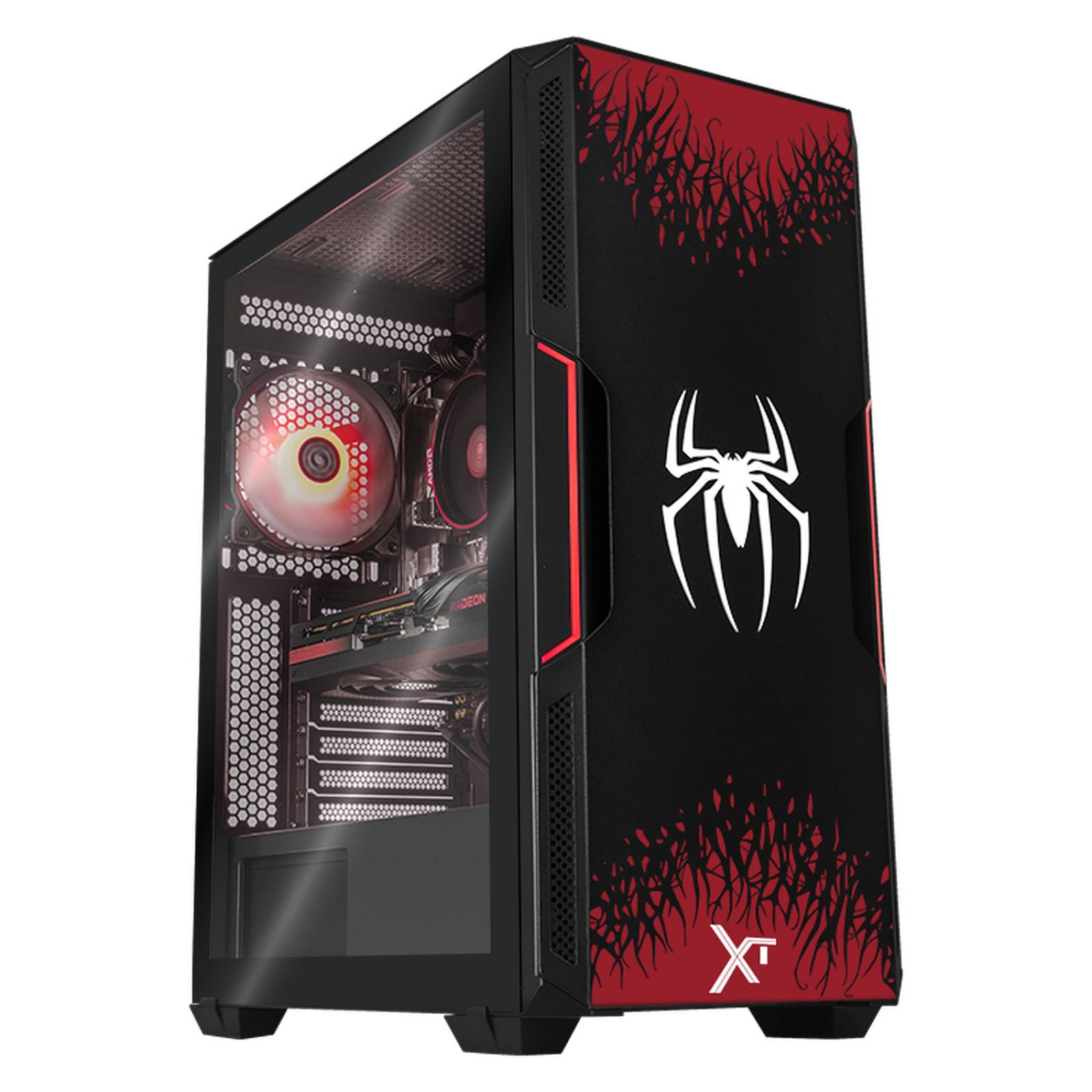 Xtreme PC Gaming AMD Radeon RX 7600 Ryzen 7 5700G 32GB SSD 500GB 3TB WIFI SpiderMan 