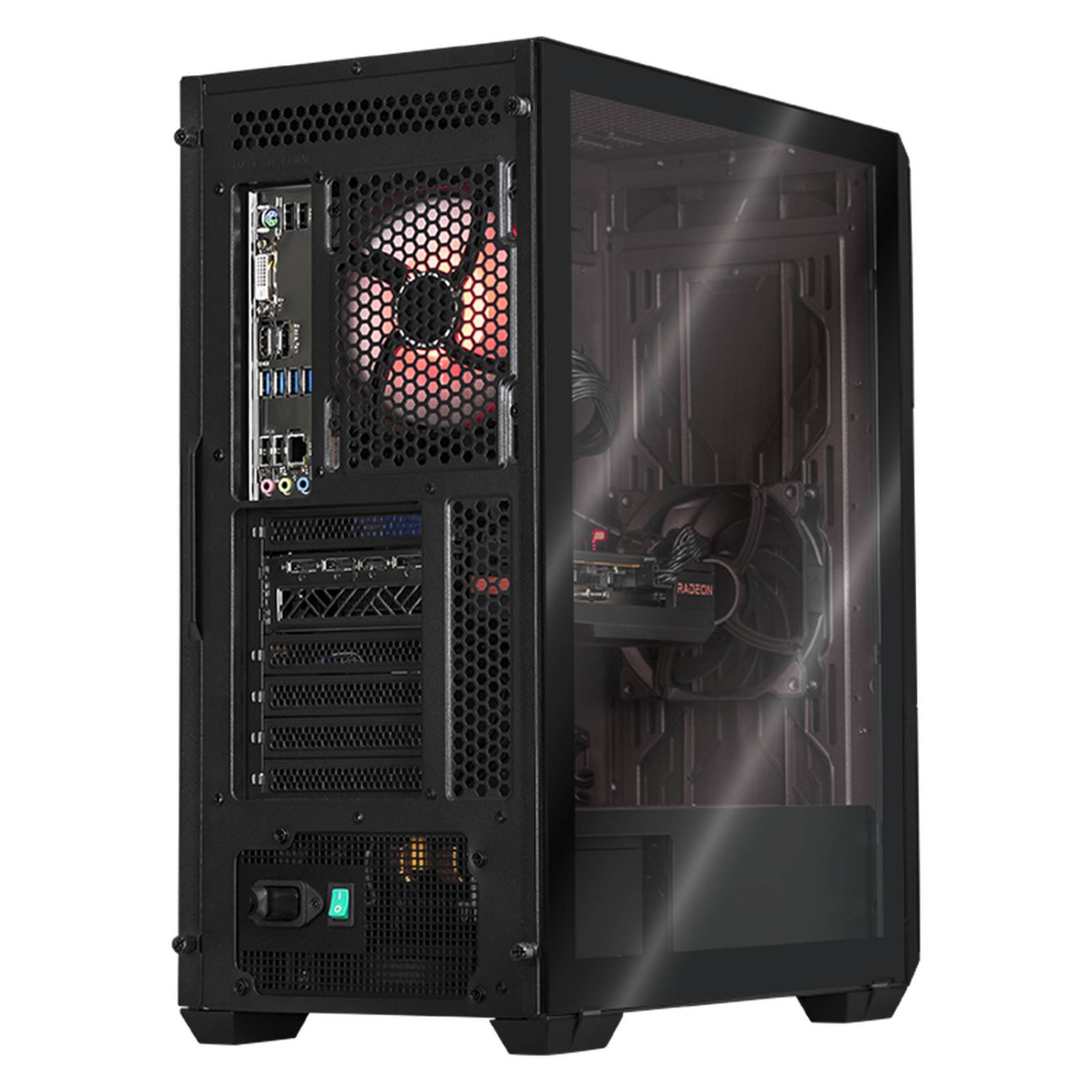 Xtreme PC Gaming AMD Radeon RX 7600 Ryzen 7 5700G 32GB SSD 500GB 3TB WIFI SpiderMan 
