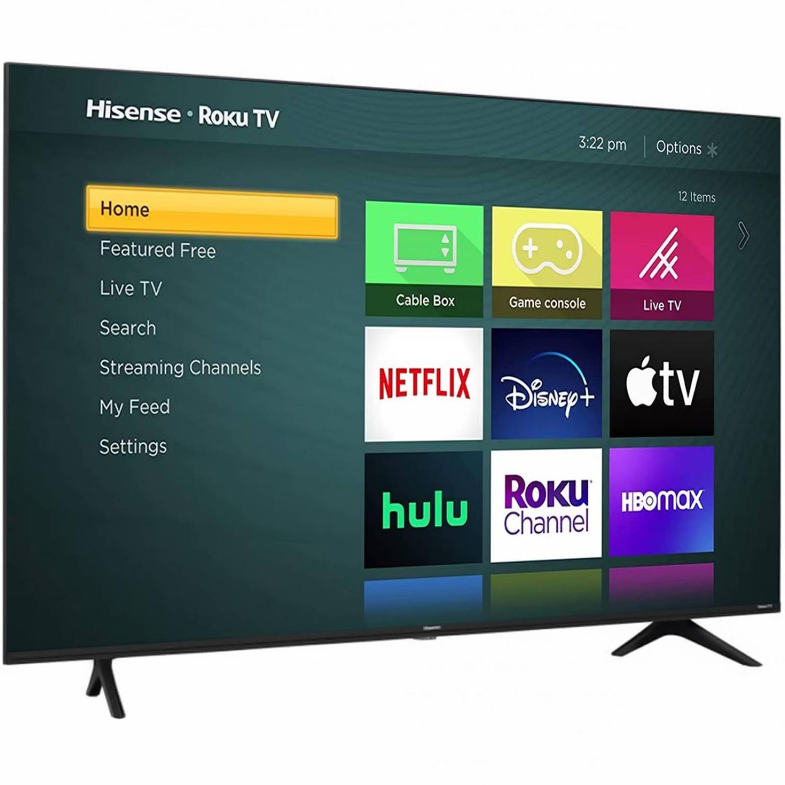 Pantalla Smart TV 75 pulgadas HISENSE Ultra HD 4K HDR10 LED HDMI Roku TV 75R6030G 