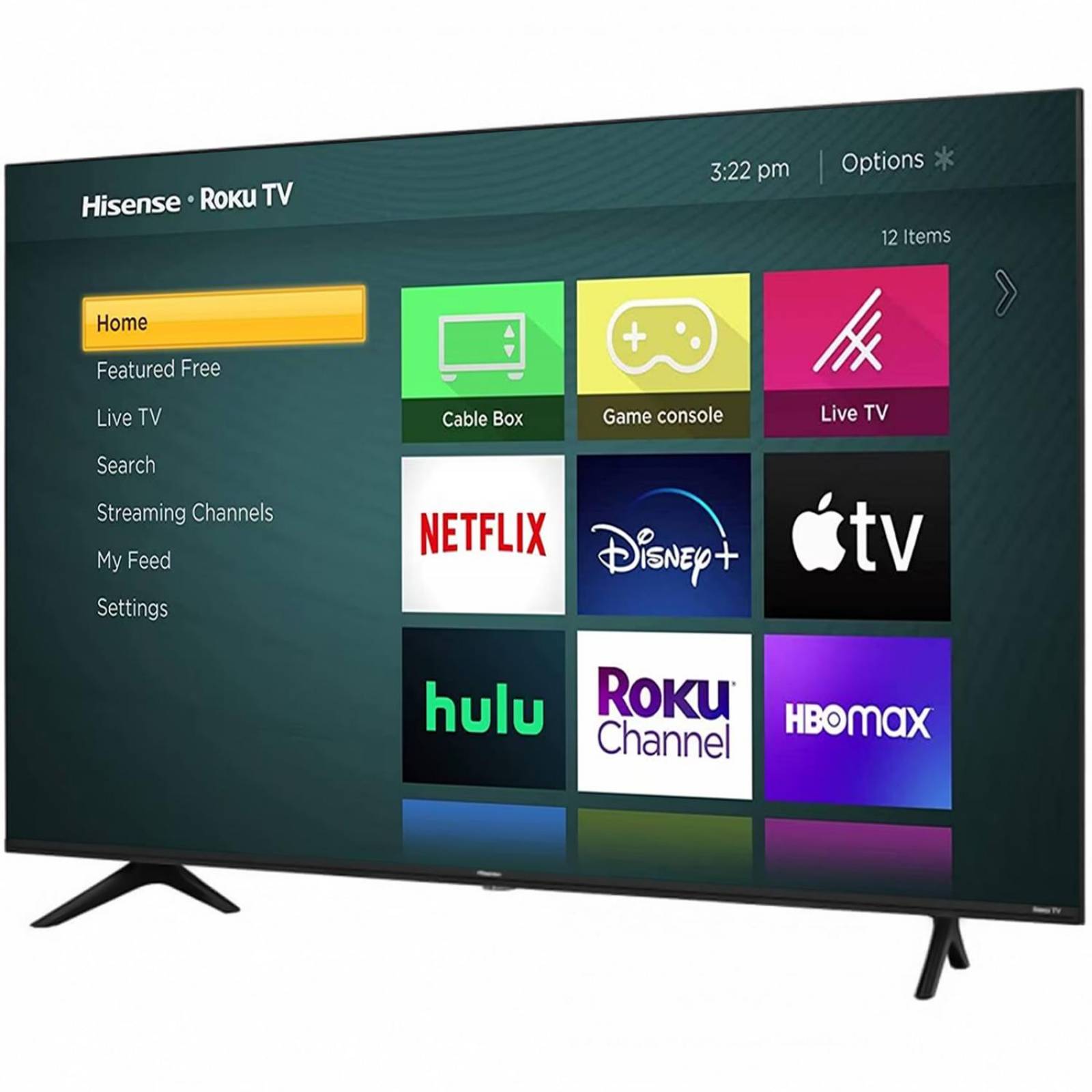 Pantalla Smart TV 75 pulgadas HISENSE Ultra HD 4K HDR10 LED HDMI Roku TV 75R6030G 