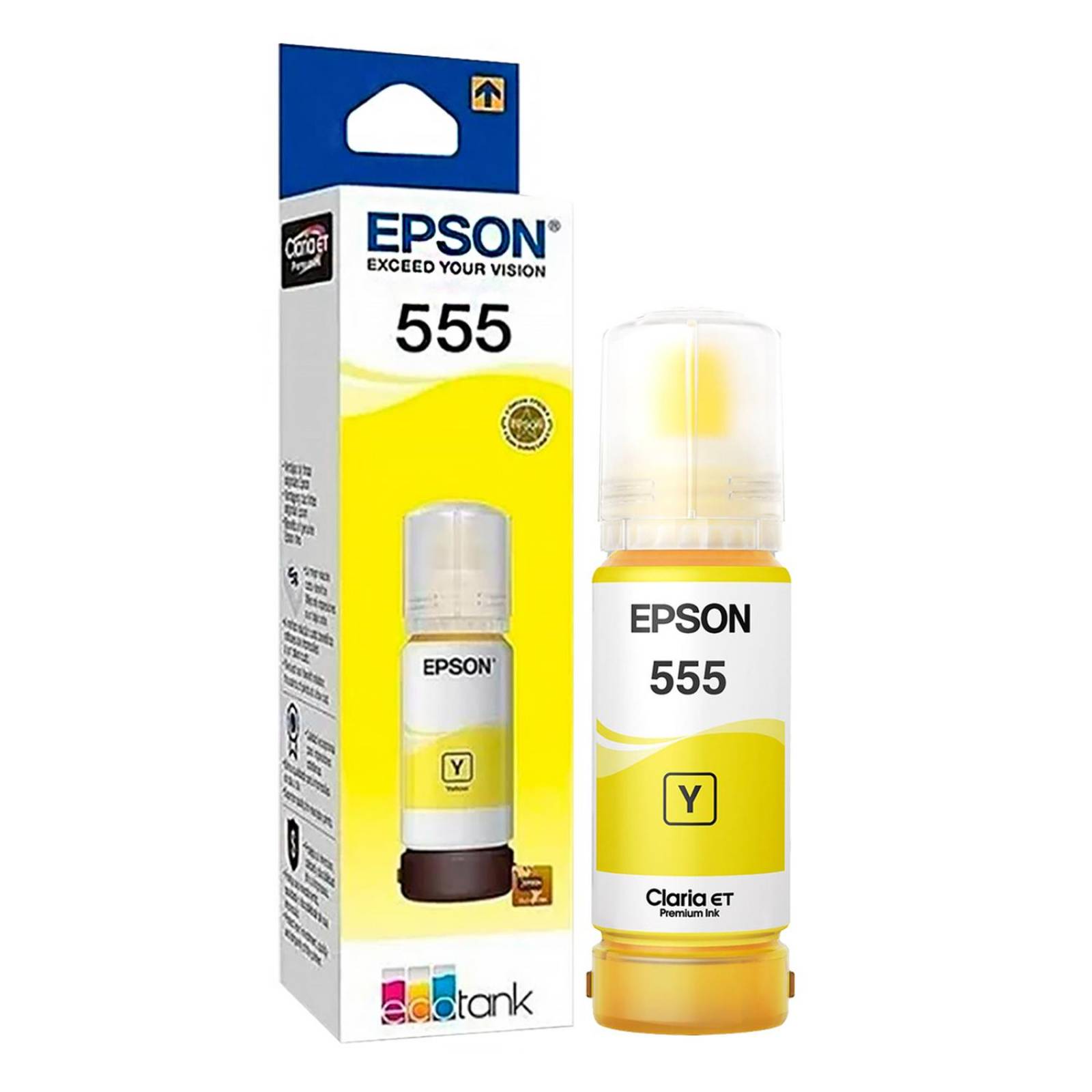 Kit 5 Botellas Tinta EPSON T555 L8180 L8160 70ml 