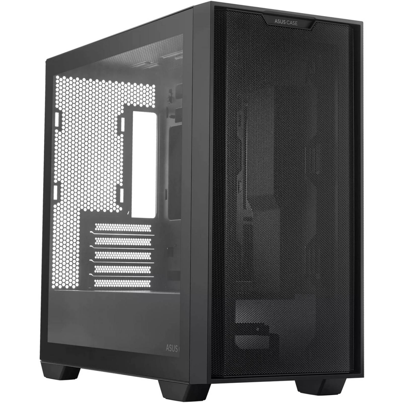 Gabinete ASUS A21 Case Micro ATX Mini Torre Cristal Templado Negro 90DC00H0-B08000 