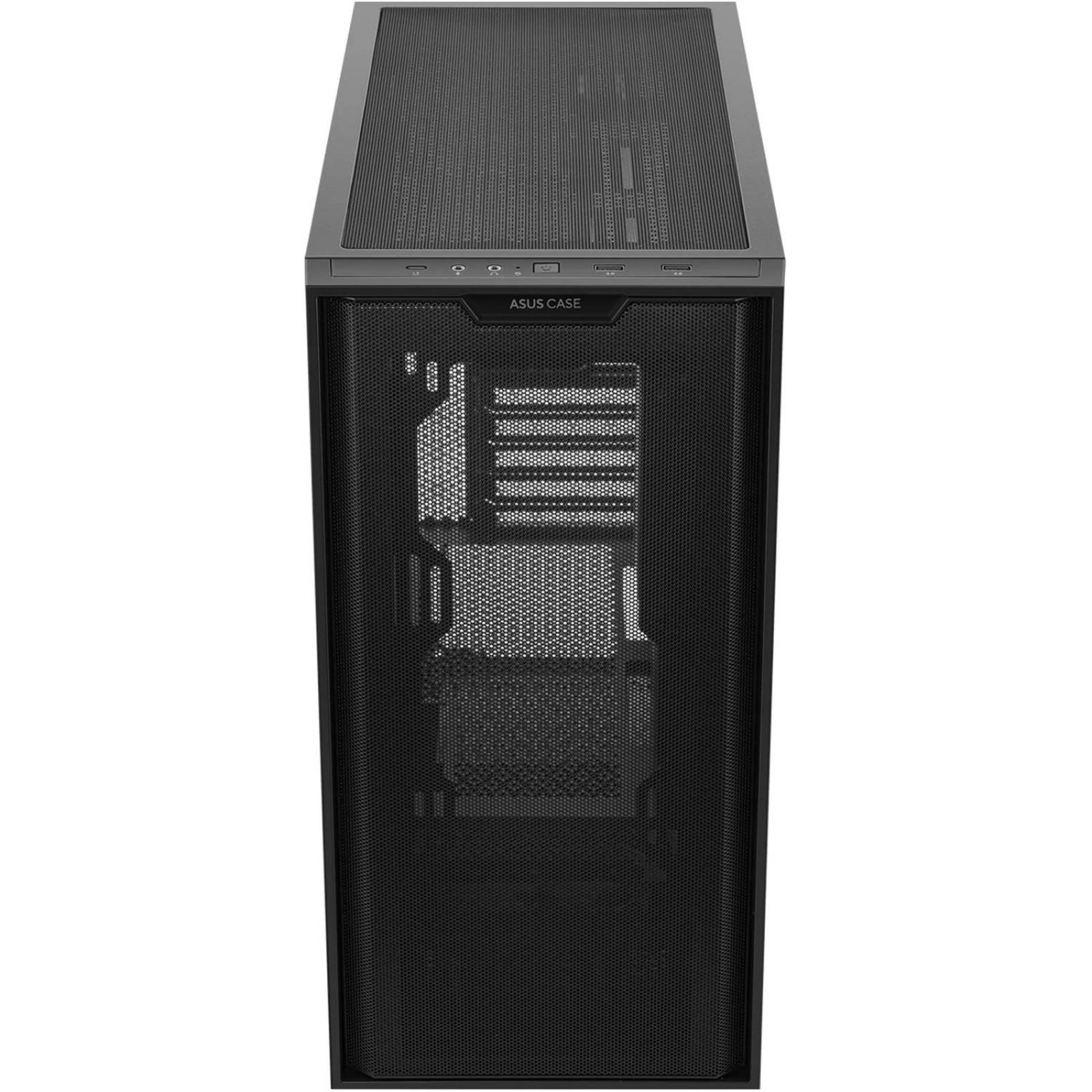 Gabinete ASUS A21 Case Micro ATX Mini Torre Cristal Templado Negro 90DC00H0-B08000 