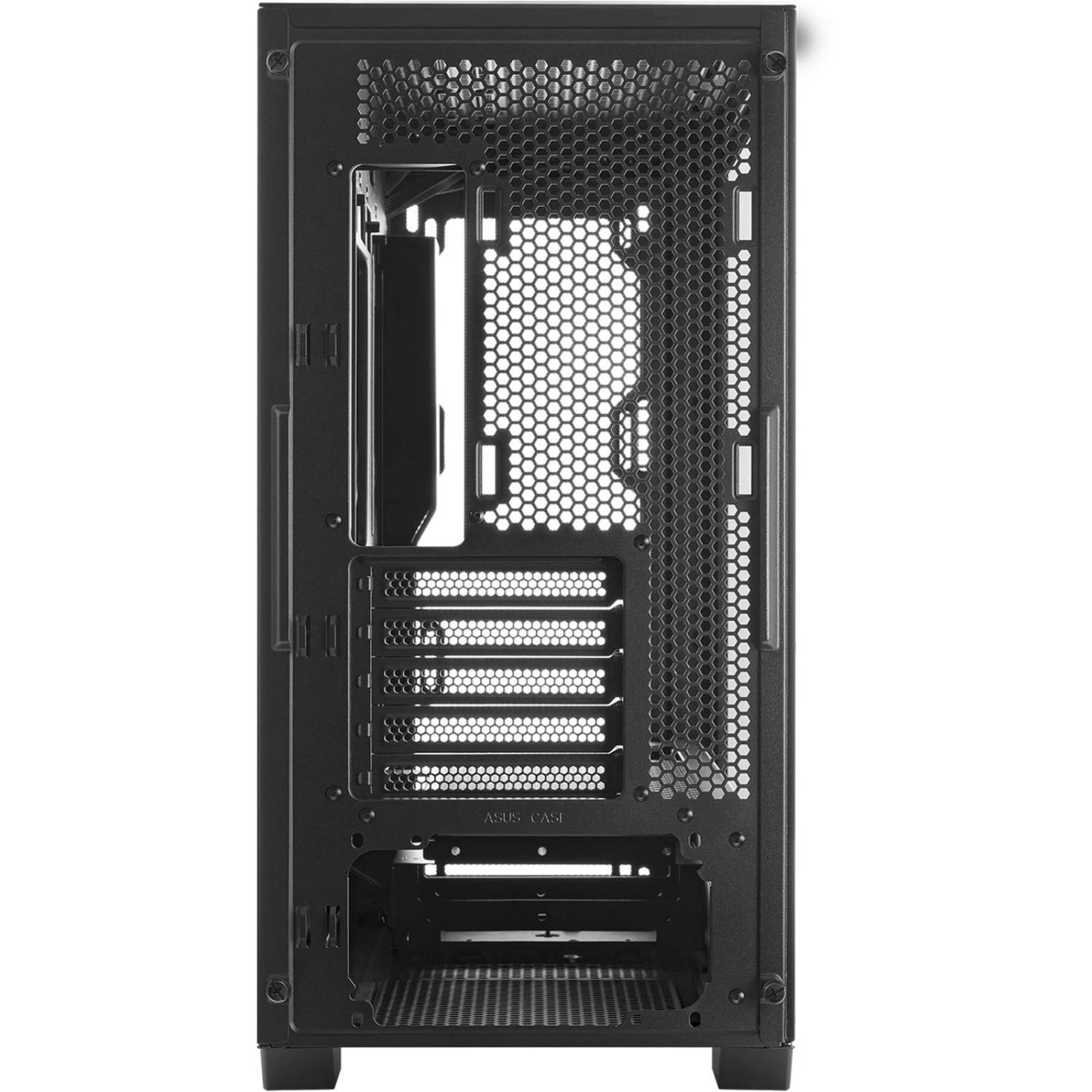 Gabinete ASUS A21 Case Micro ATX Mini Torre Cristal Templado Negro 90DC00H0-B08000 