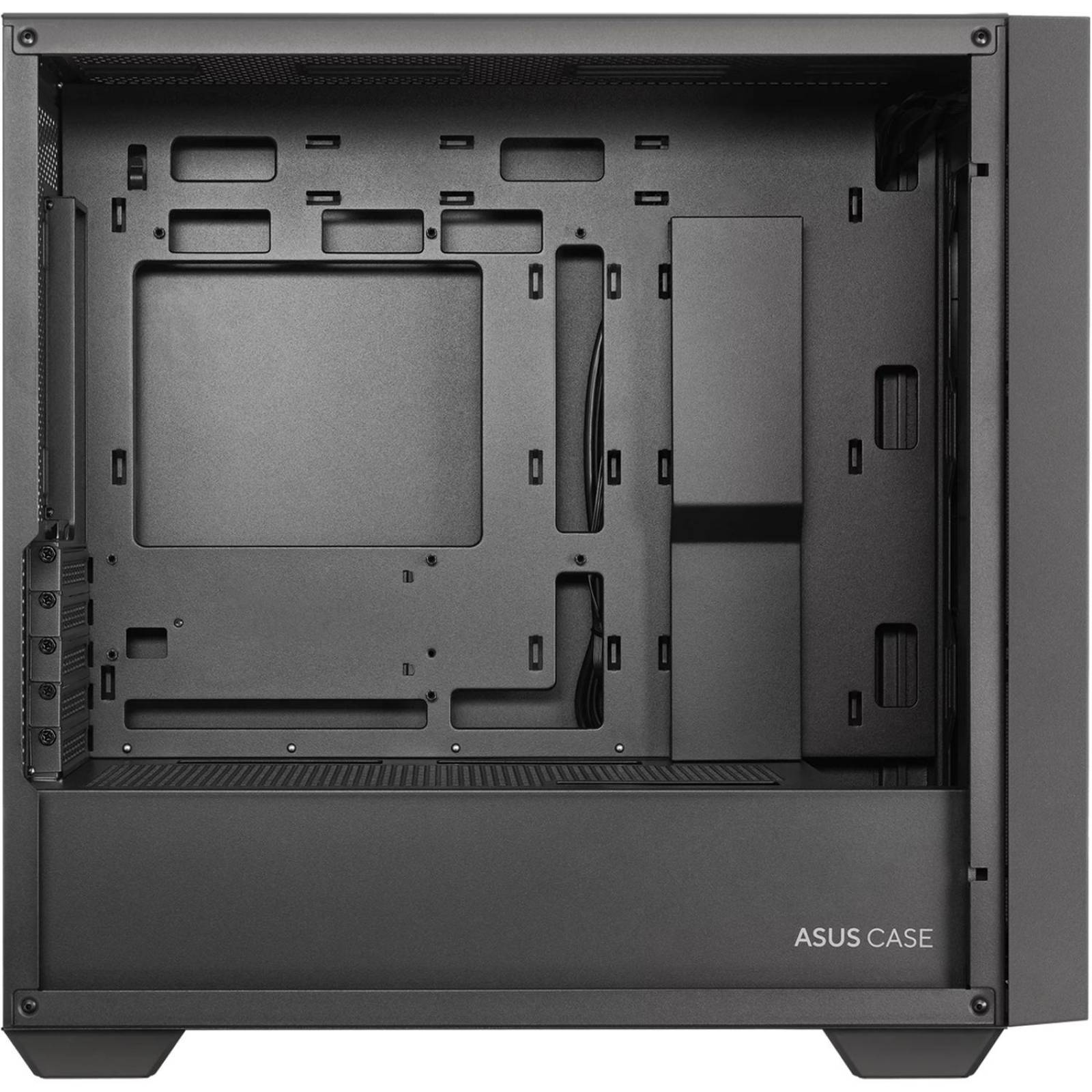 Gabinete ASUS A21 Case Micro ATX Mini Torre Cristal Templado Negro 90DC00H0-B08000 
