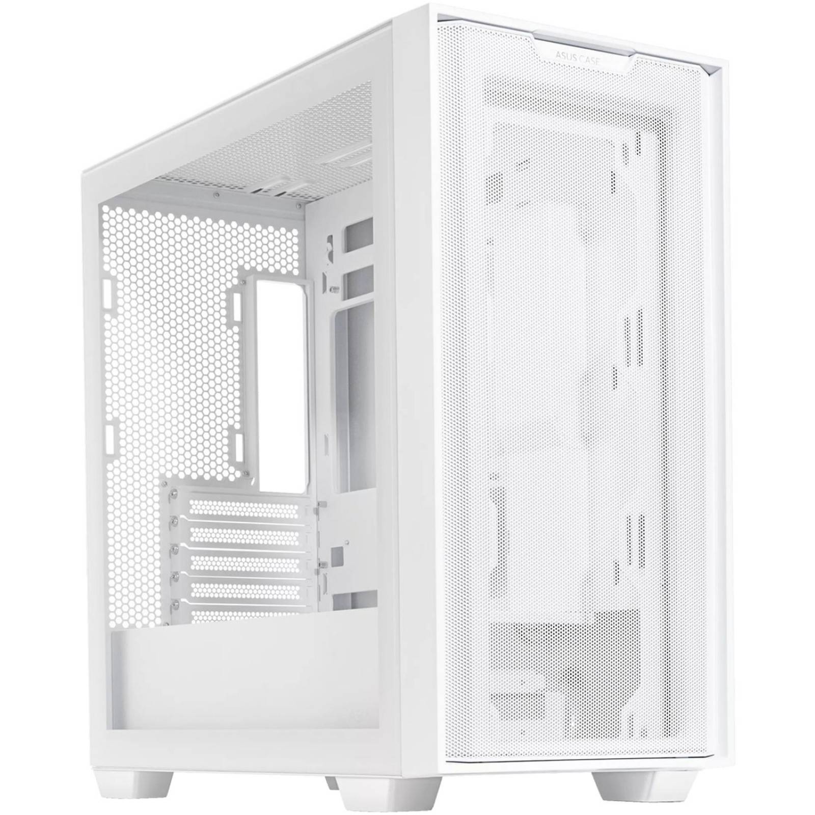 Gabinete ASUS A21 Case Micro ATX Mini Torre Cristal Templado Blanco 90DC00H3-B08000