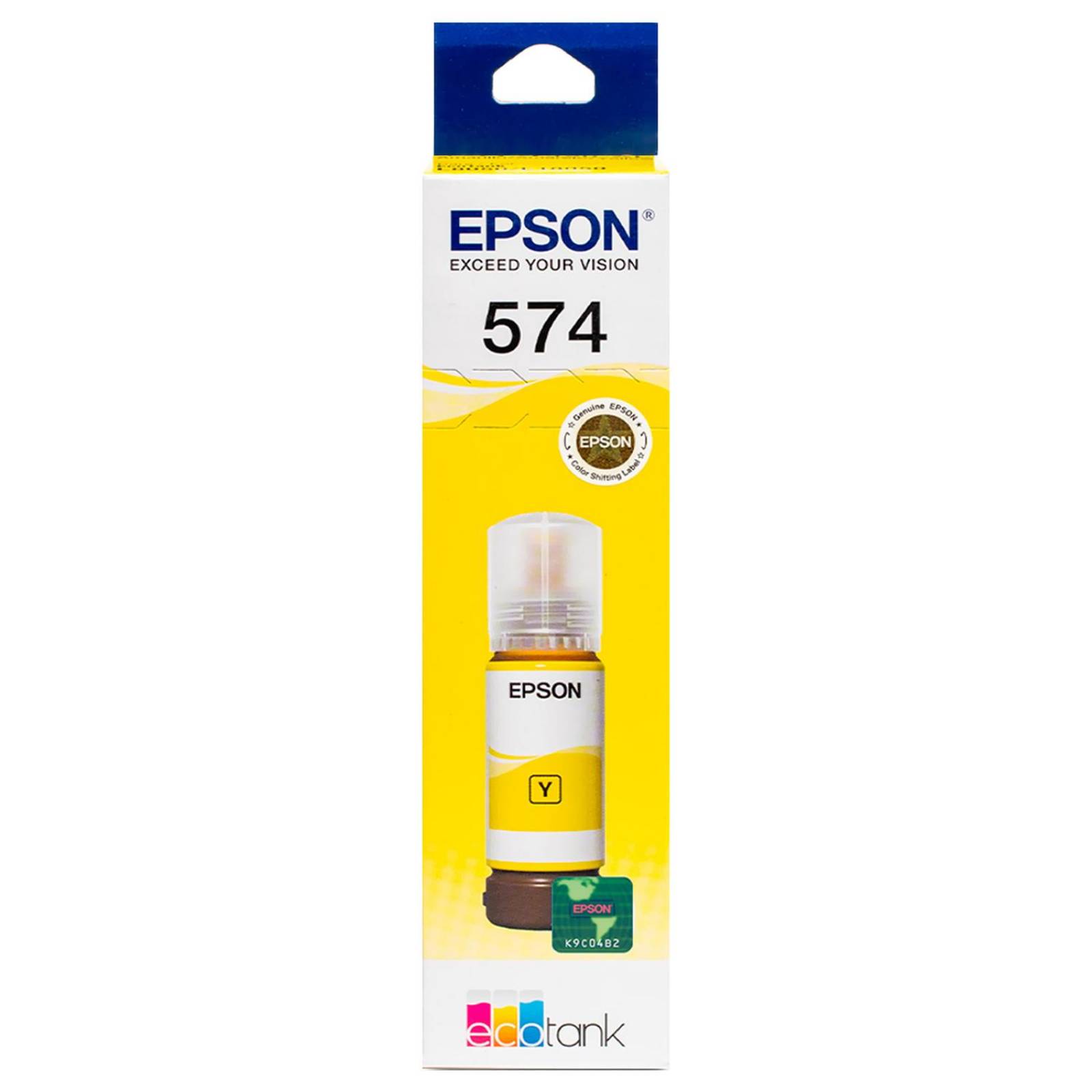 Botella Tinta Epson T574 L8050 L18050 Amarillo 70ml T574420-AL 