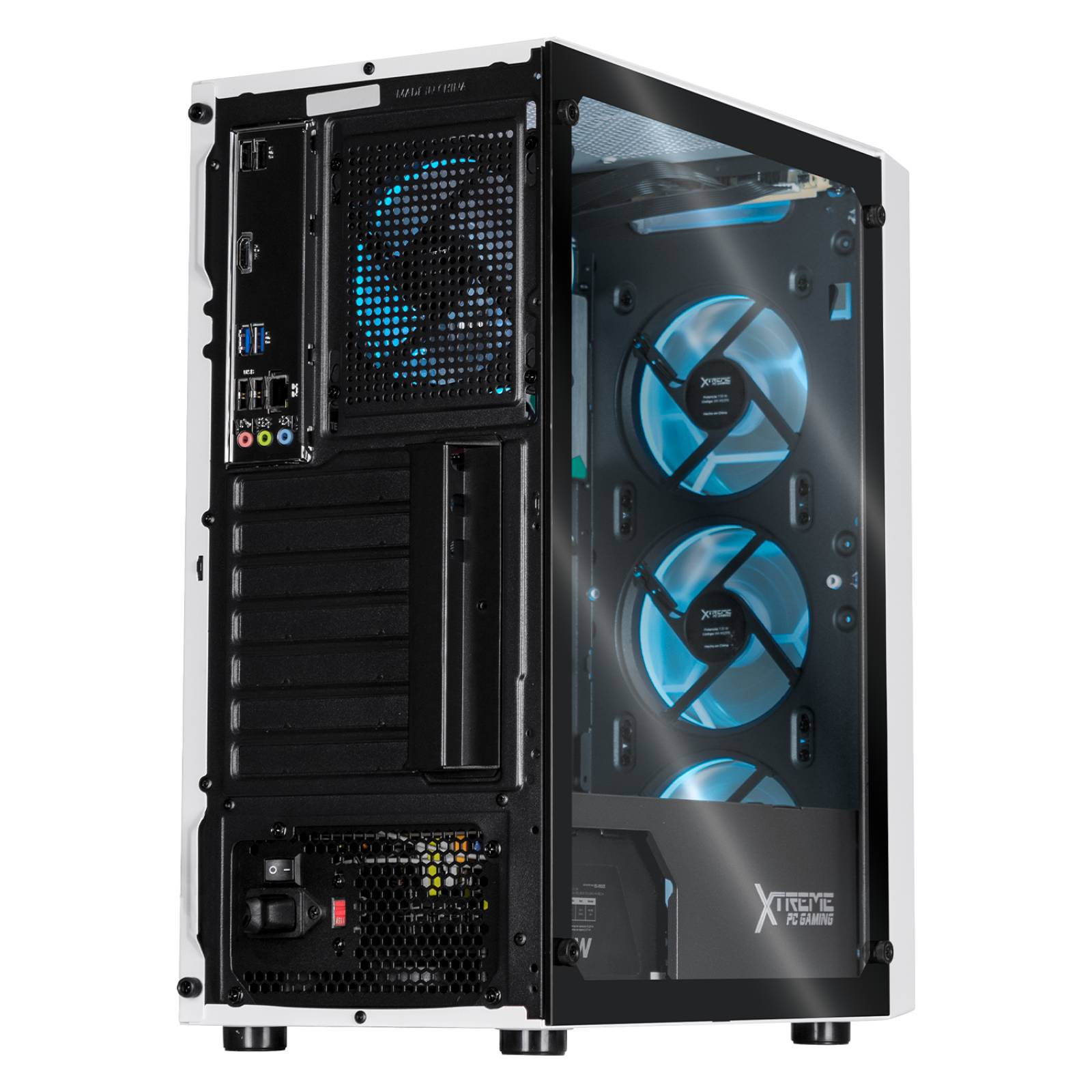 Xtreme PC Gaming Computadora Intel Core I9 12900 32GB SSD 1TB 4TB Monitor 27 WIFI White 